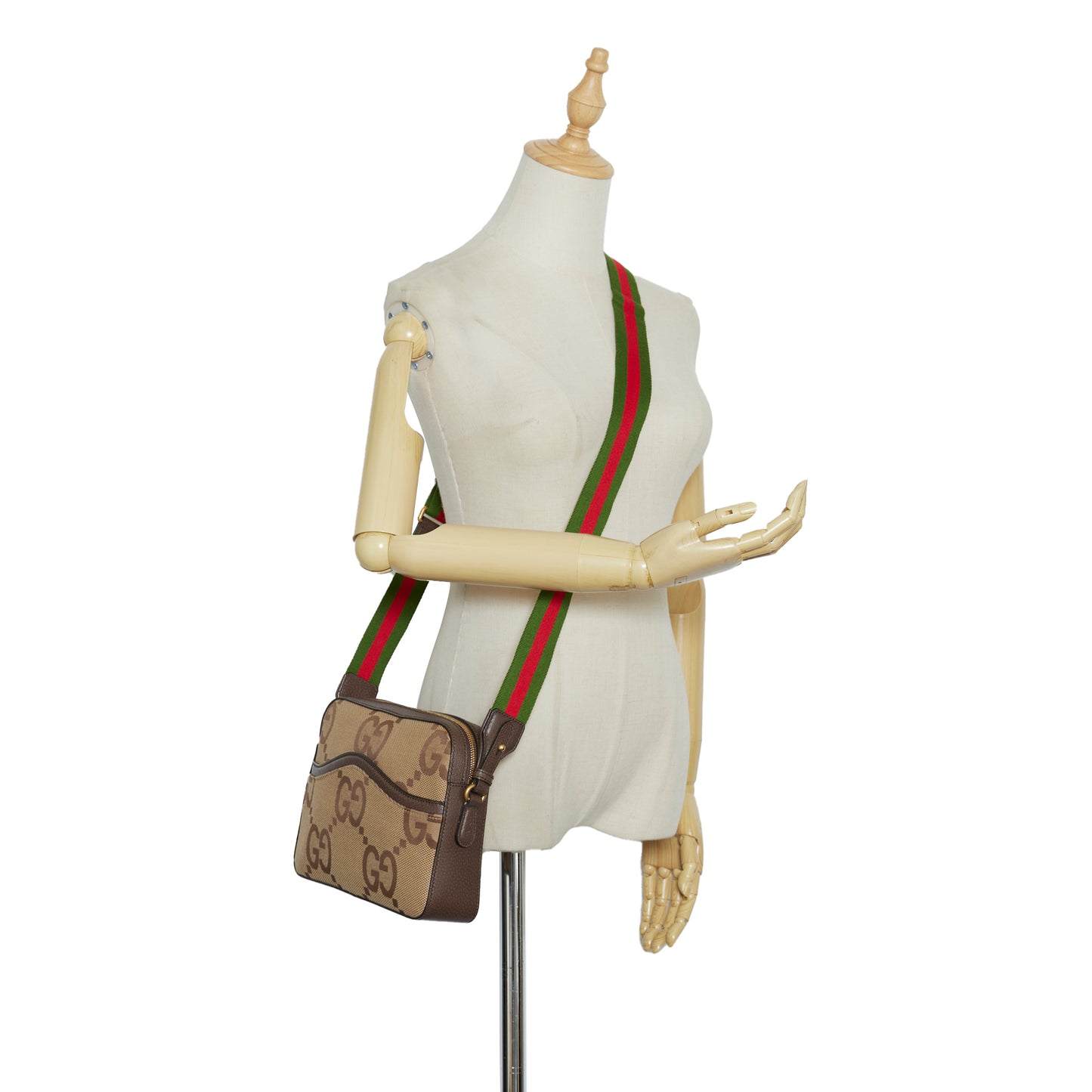 GUCCI - Jumbo GG Canvas Crossbody Bag
