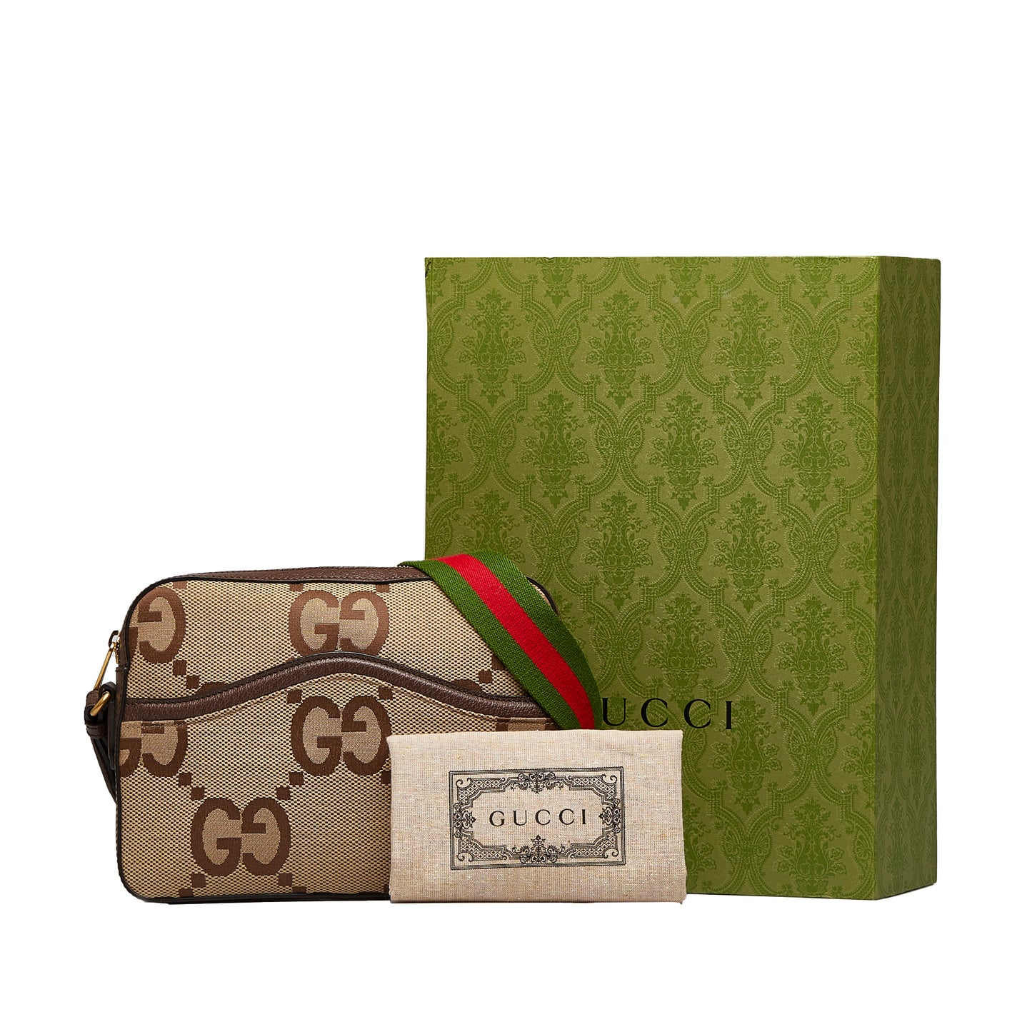 GUCCI - Jumbo GG Canvas Crossbody Bag