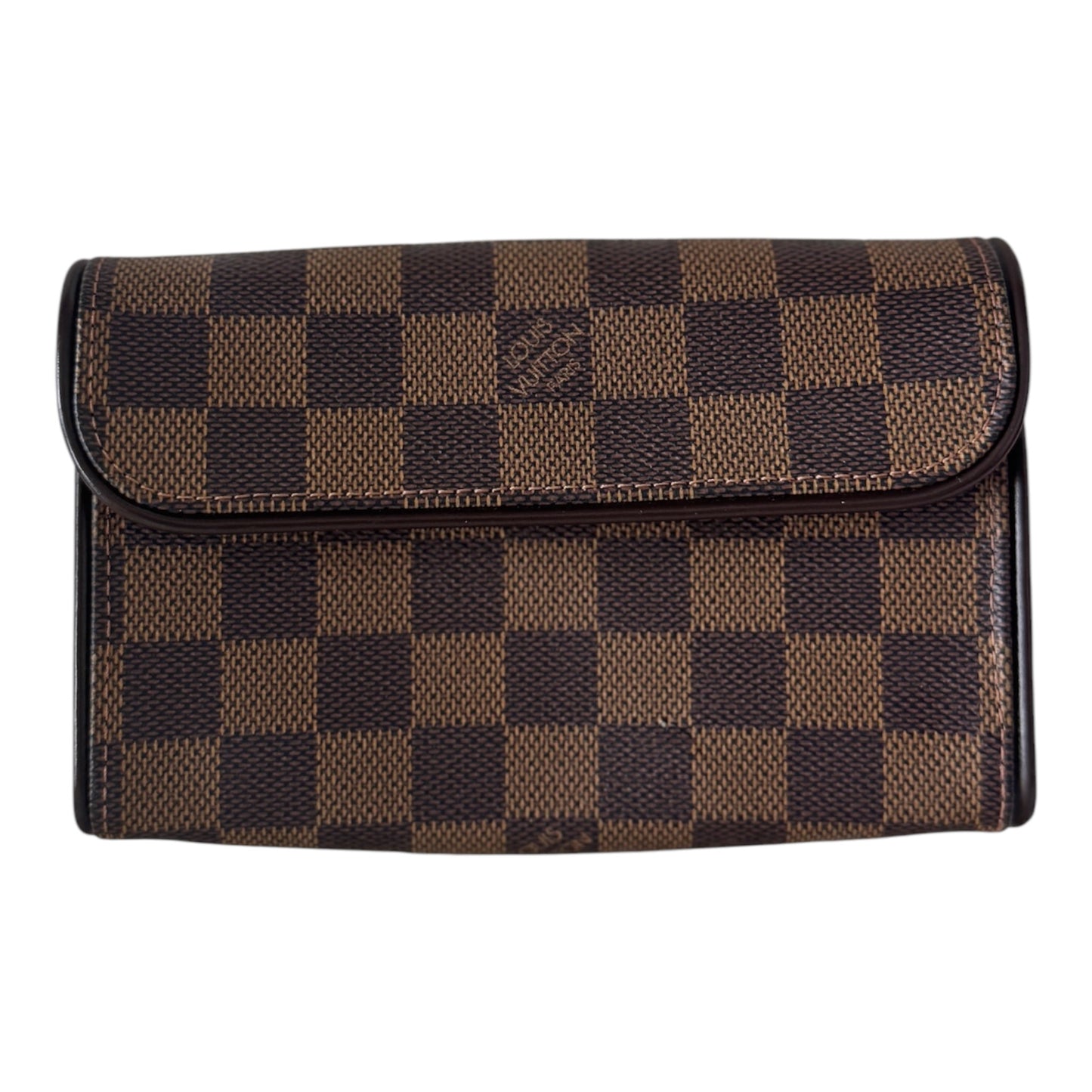 PRE-OWNED LV Damier Ebene Waist Pouch