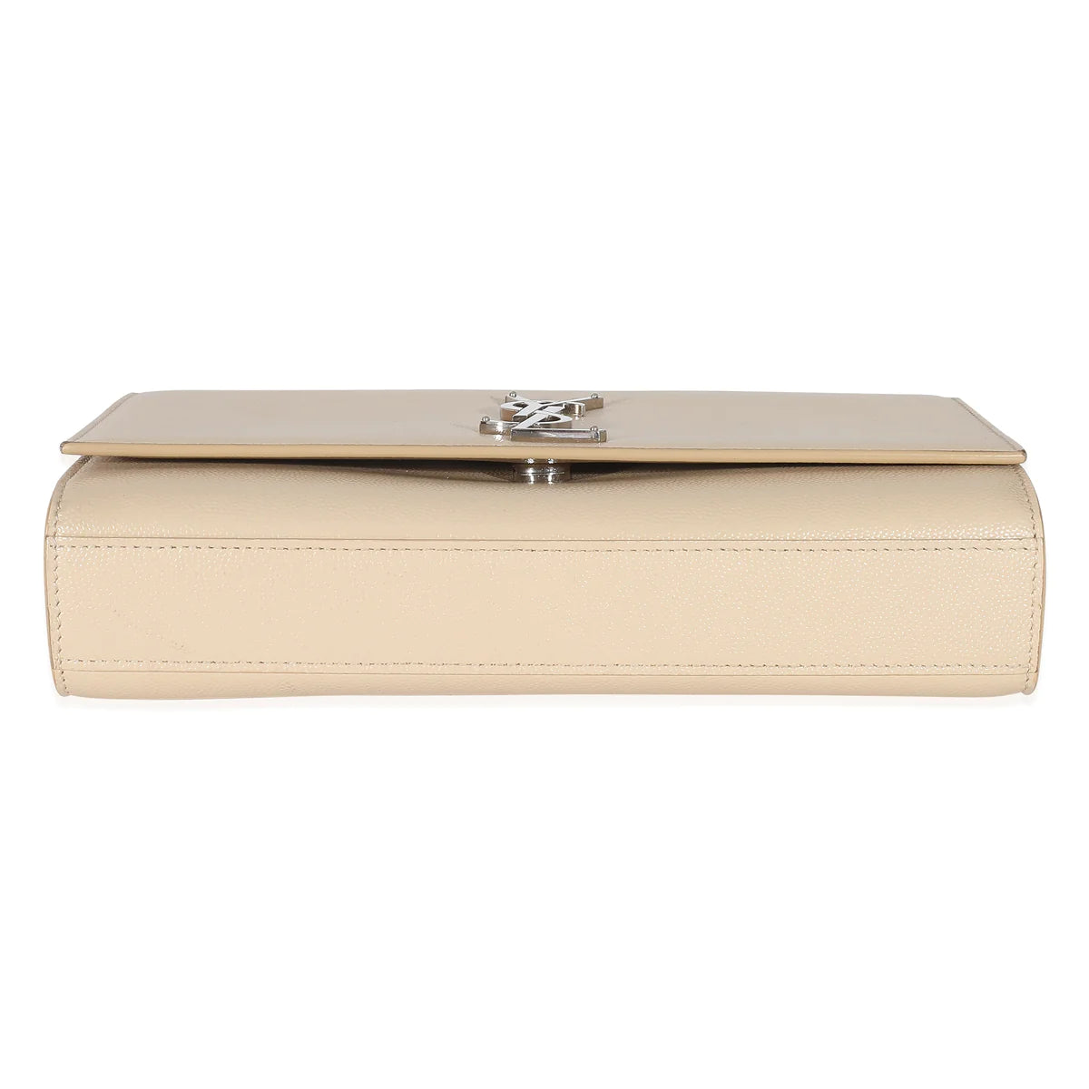 SAINT LAURENT - Beige Grain De Poudre Medium Kate