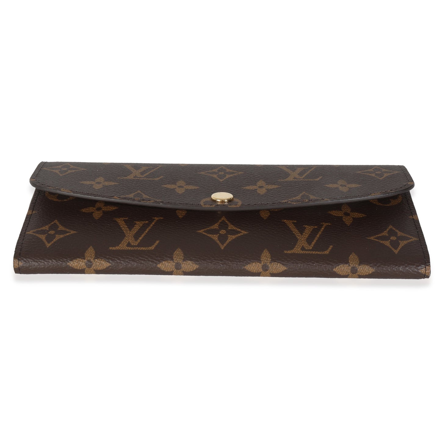 PRE-OWEND LV Fuchsia Monogram Canvas Emilie Wallet