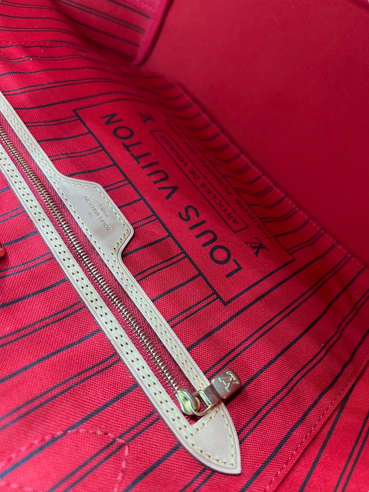 LOUIS VUITTON- Monogram Neverfull MM