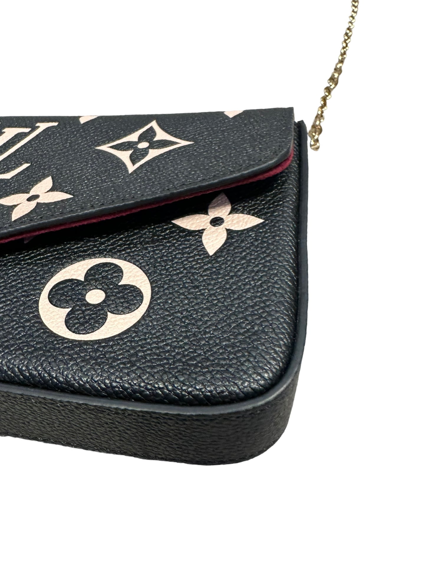 LOUIS VUITTON - Felicie Black Monogram