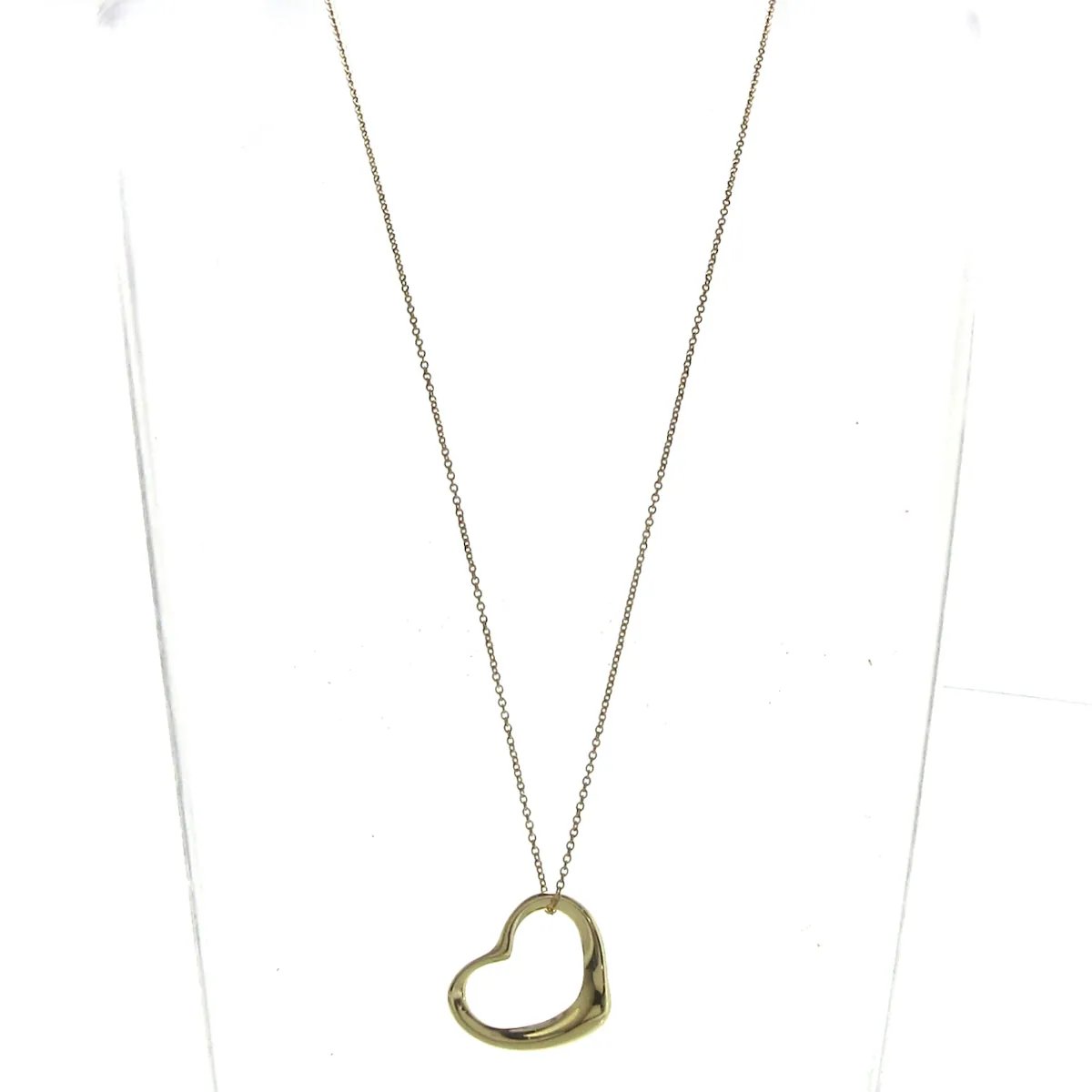TIFFANY & CO. - Open Heart Necklace 18K Yellow Gold