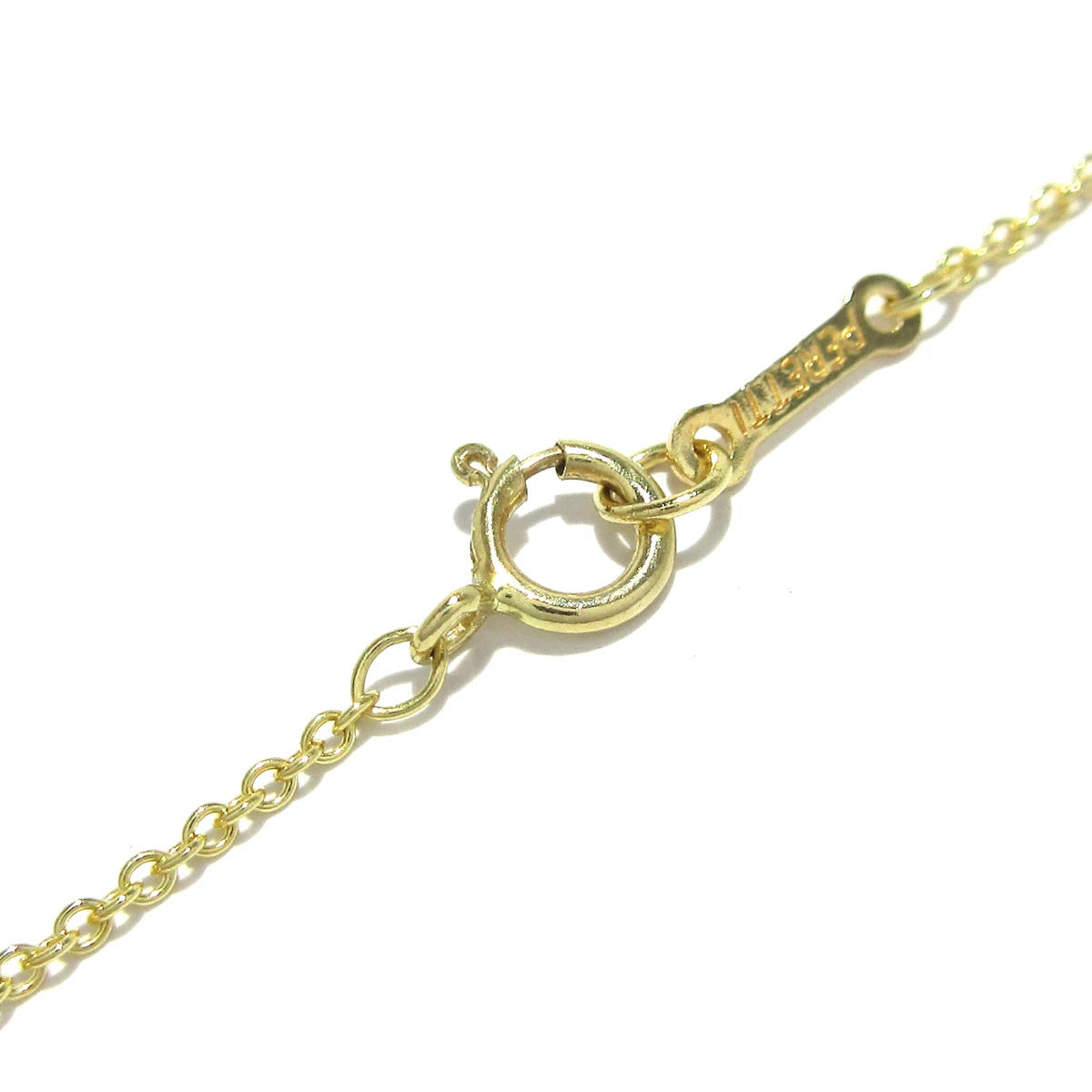 PRE-OWNED 18K Yellow Gold Open Heart Necklace