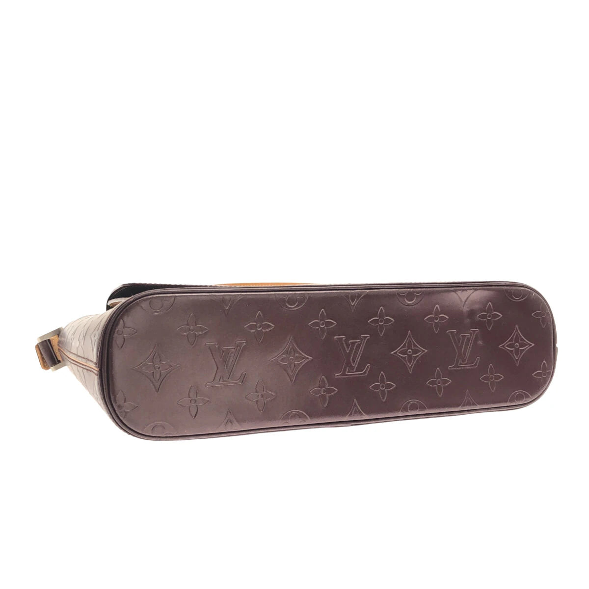 LOUIS VUITTON - Allston Monogram Mat Violet Calf Shoulder Bag