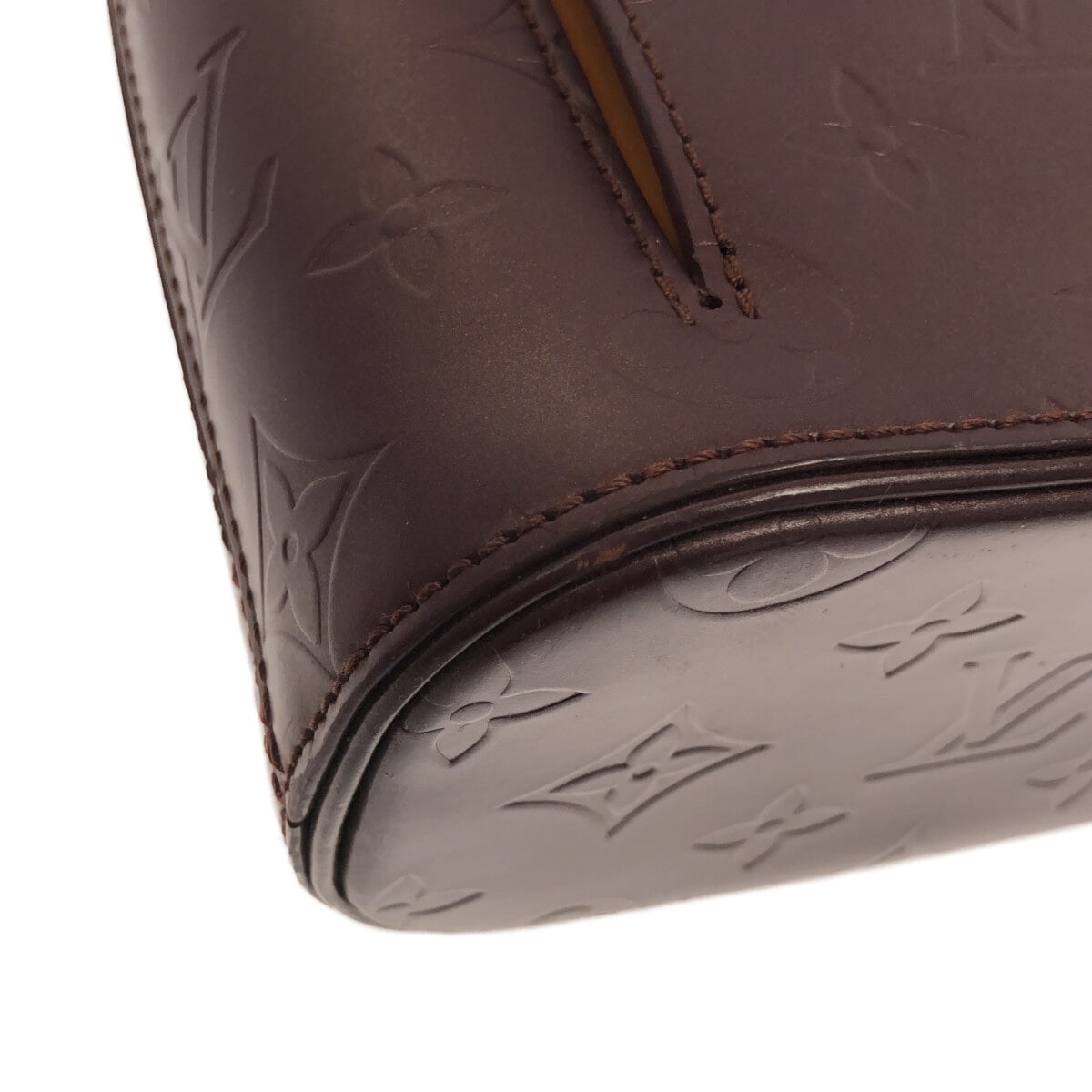 LOUIS VUITTON - Allston Monogram Mat Violet Calf Shoulder Bag