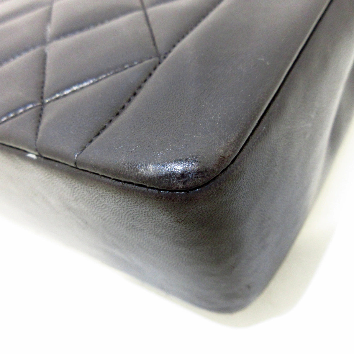 CHANEL - Diana Flap Matelasse Shoulder Bag Black Lambskin