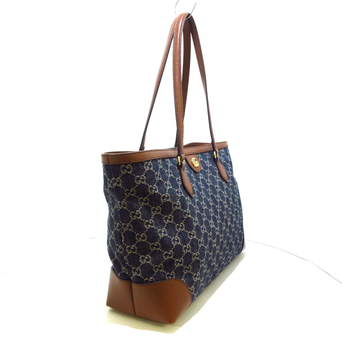 GUCCI - Denim GG Marmont Tote Bag