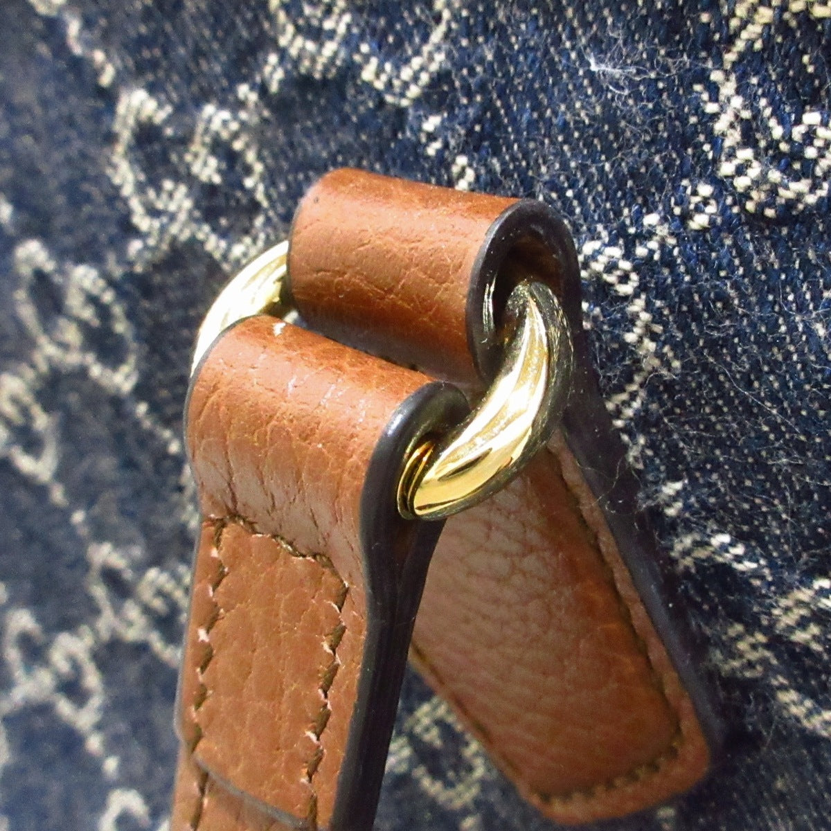 GUCCI - Denim GG Marmont Tote Bag