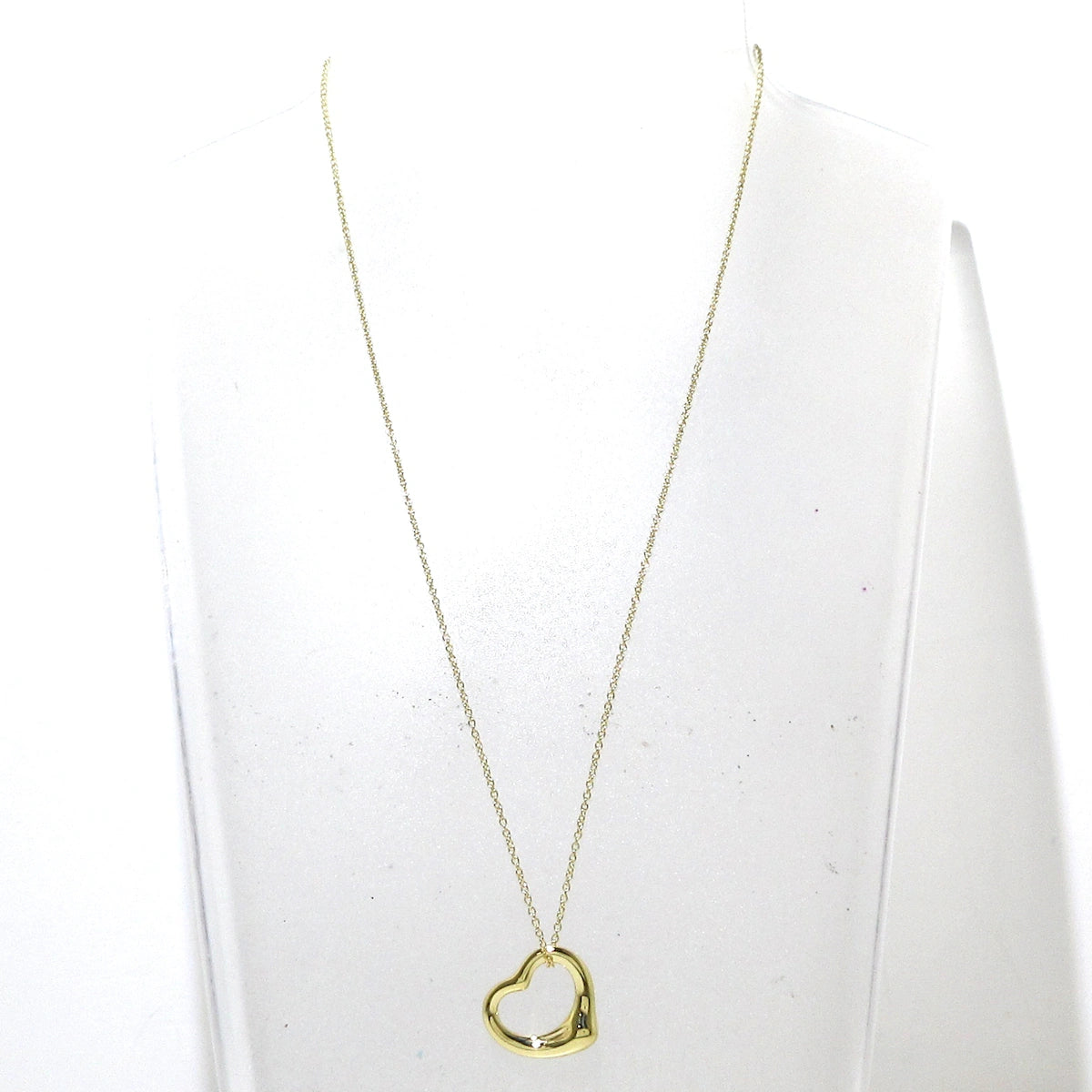 TIFFANY&CO - Open Heart Necklace 18K Yellow Gold