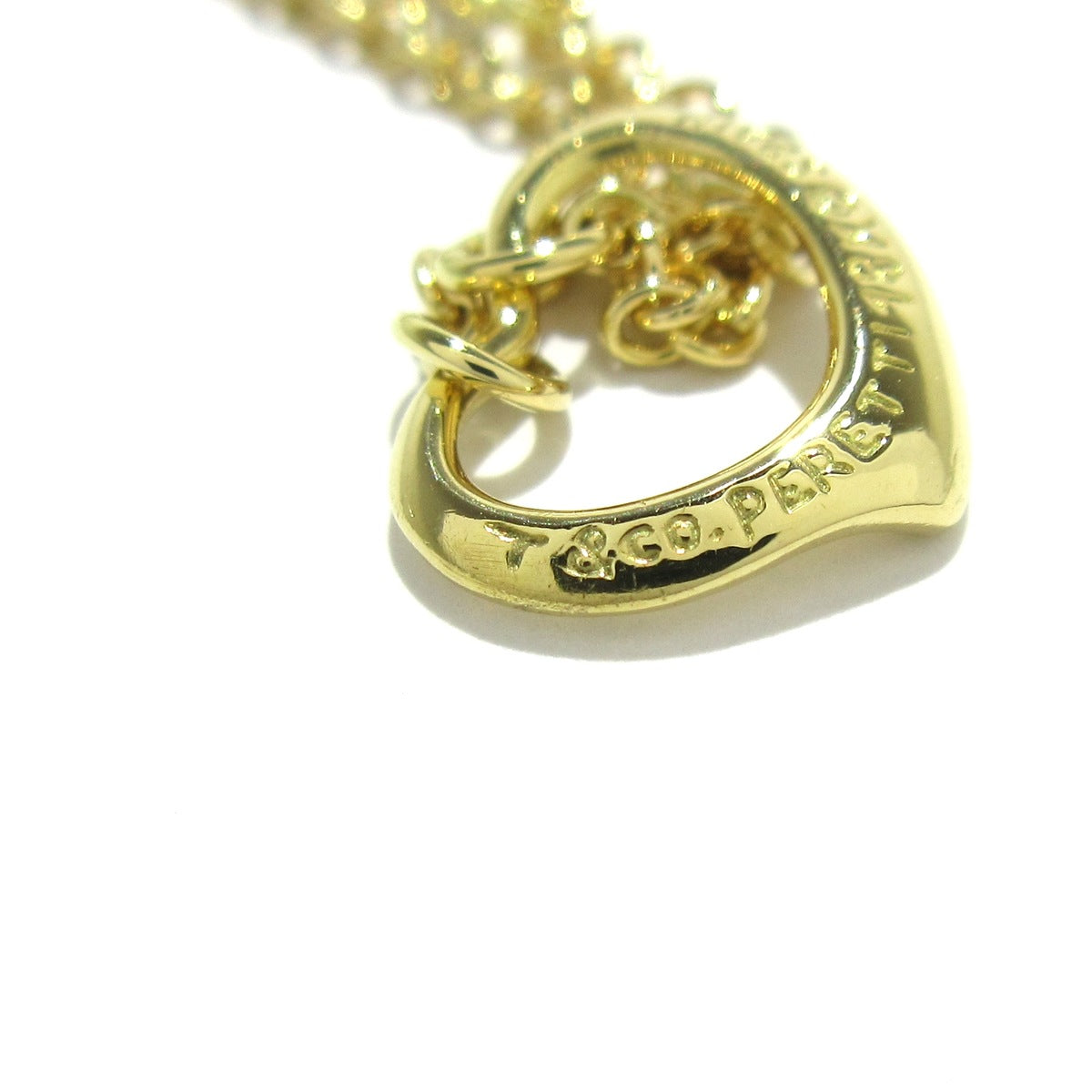 TIFFANY & CO. - Open Heart Bracelet 18K Yellow Gold