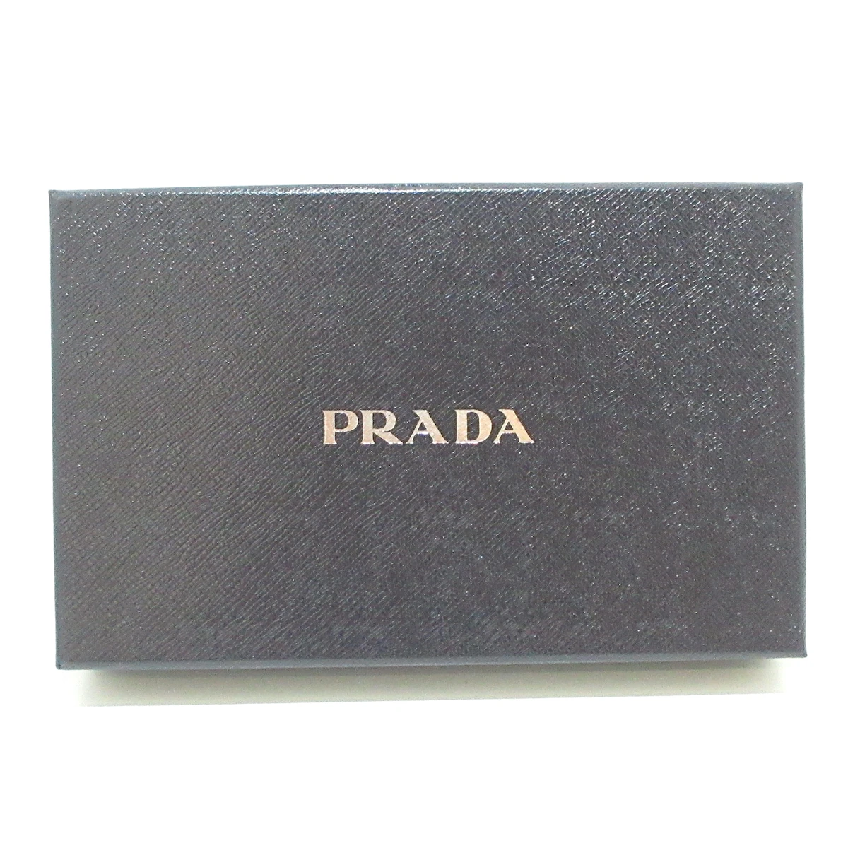 PRADA - Black Saffiano Leather Document Holder Other Style Wallet