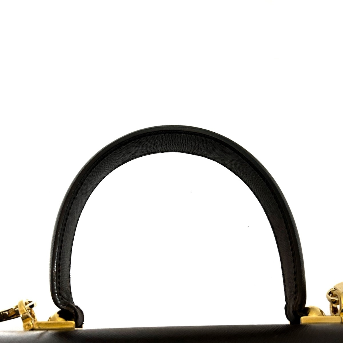 SALVATORE FERRAGAMO - Gancini Shoulder Bag Dark Brown Leather