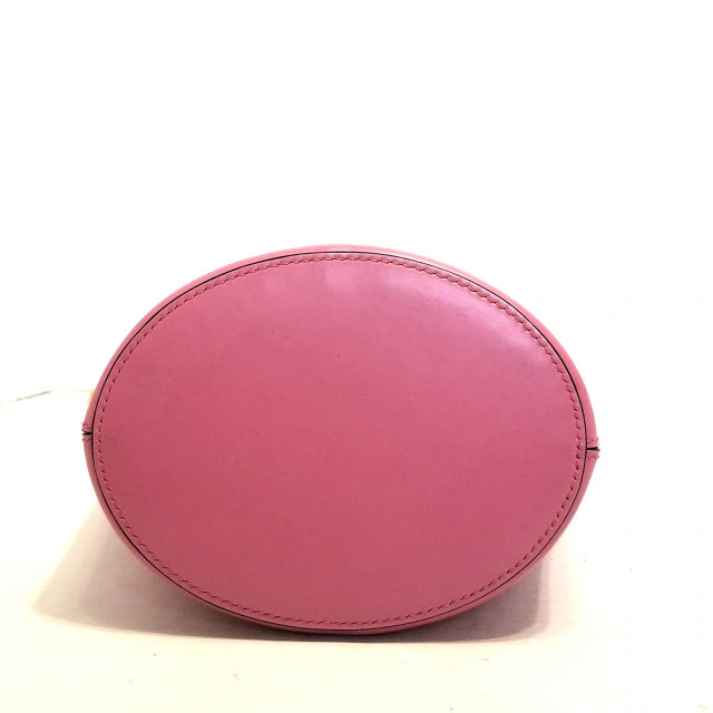 SALVATORE FERRAGAMO - Trifolio Shoulder Bag Pink Leather