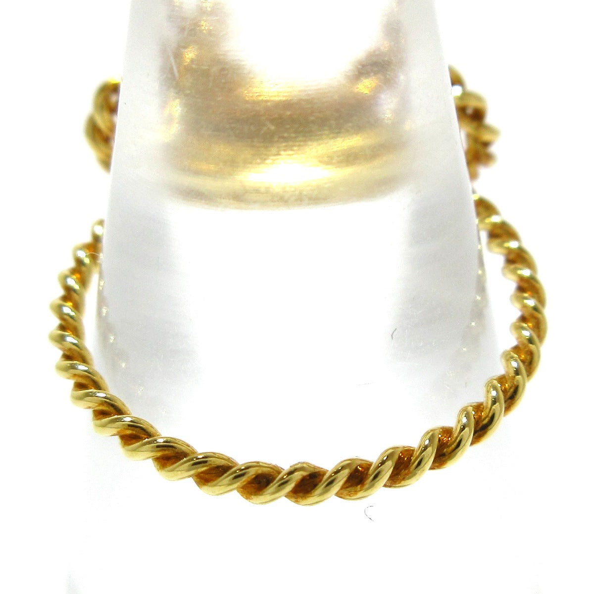 TIFFANY & CO - Twist Ring Ring 18K Yellow Gold