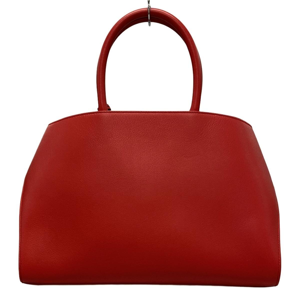 PRE-OWNED Hug Red Calf Leather Shoulder Bag