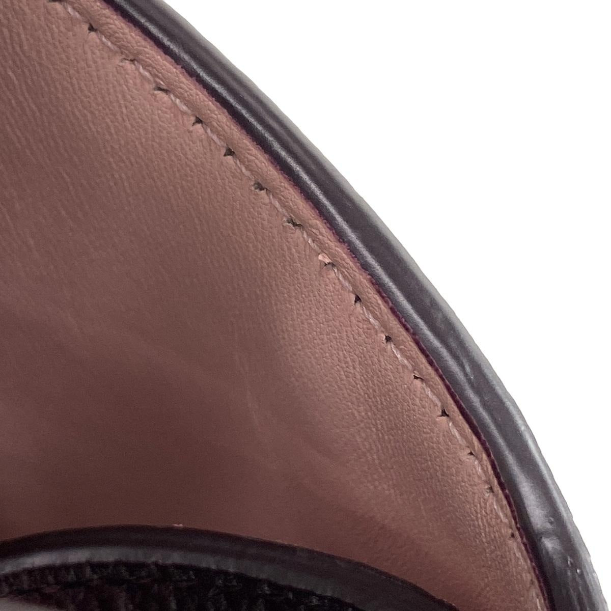 PRE-OWNED Hug Burgundy Leather Shoulder Bag