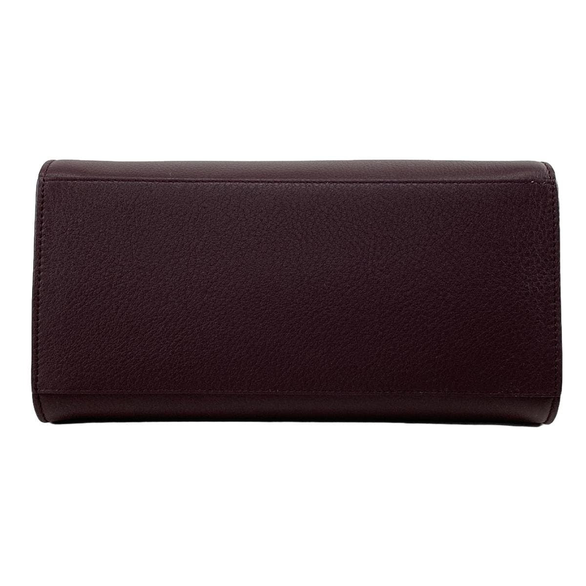 PRE-OWNED Hug Burgundy Leather Shoulder Bag