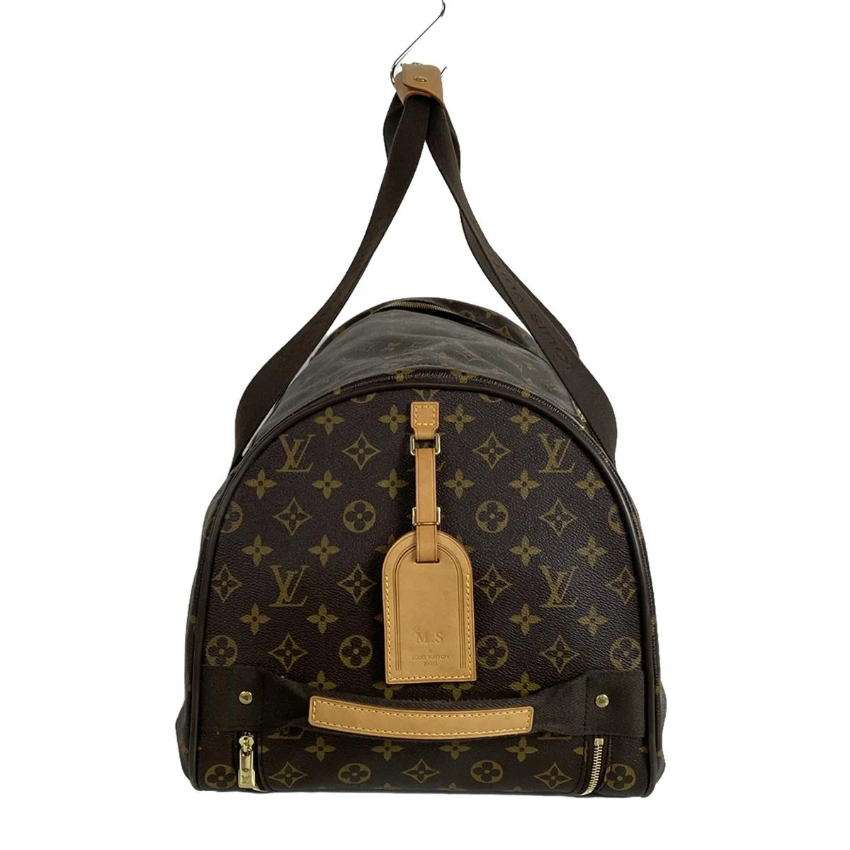 Bolso de hombro tipo maleta de lona con monograma LV Neo Eole 55 de segunda mano