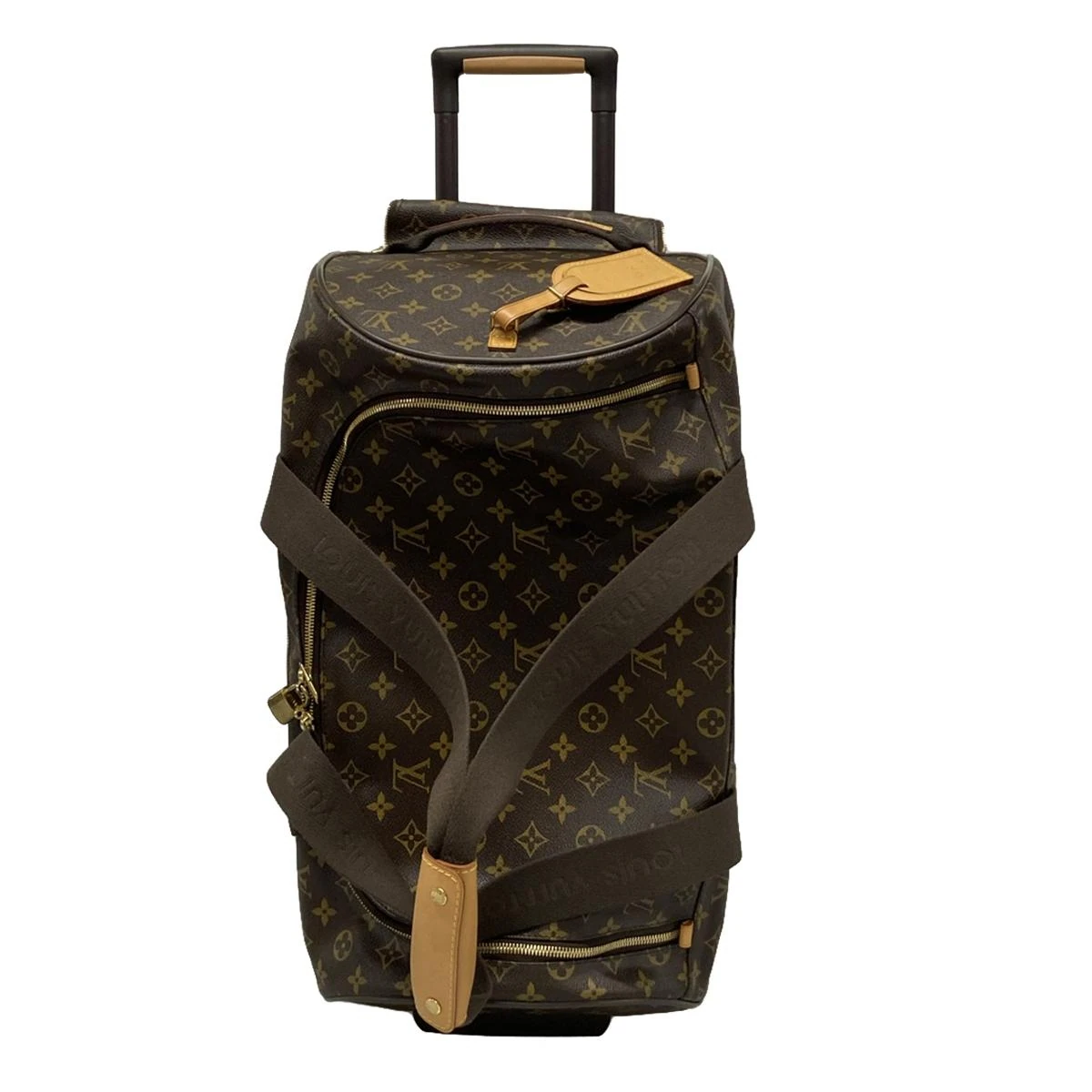 Bolso de hombro tipo maleta de lona con monograma LV Neo Eole 55 de segunda mano