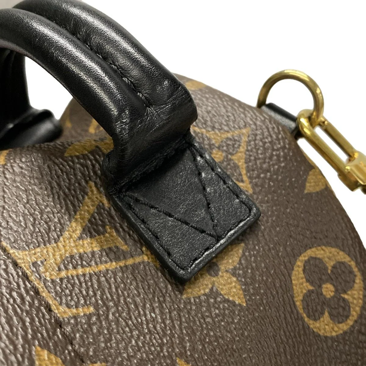 PRE-OWNED LV Monogram Canvas Palm Springs Mini Backpack