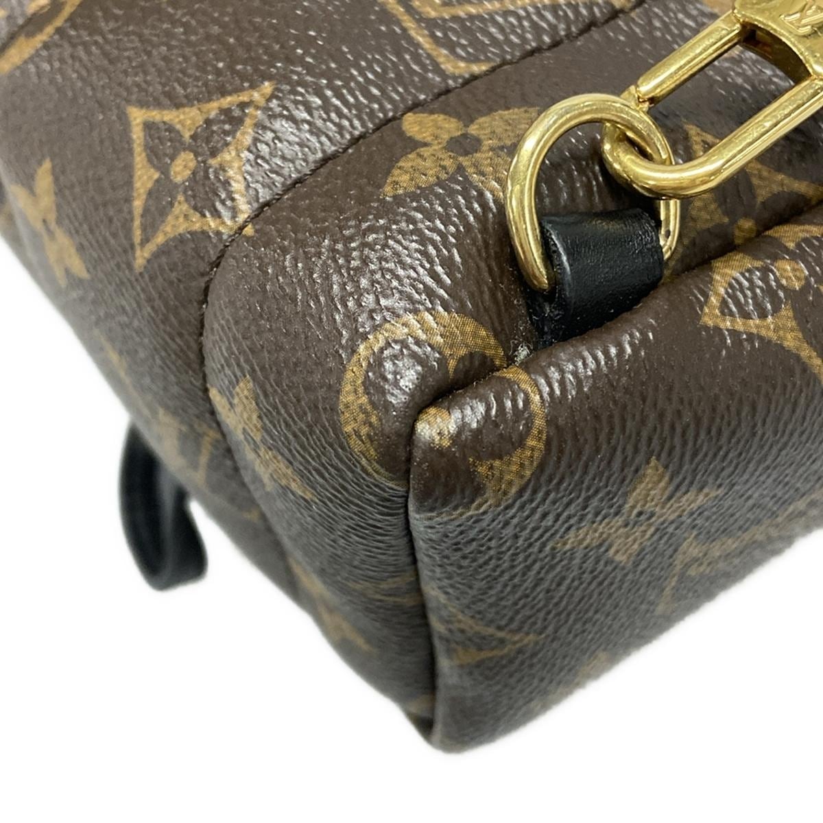PRE-OWNED LV Monogram Canvas Palm Springs Mini Backpack