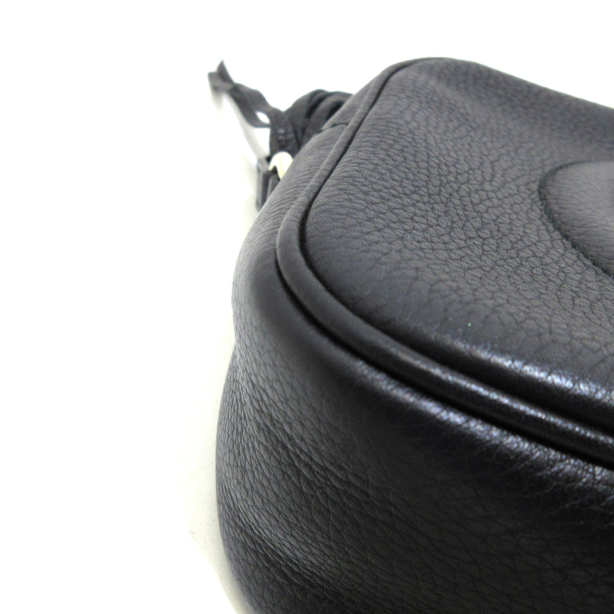 GUCCI - Soho Black Leather Crossbody Bag