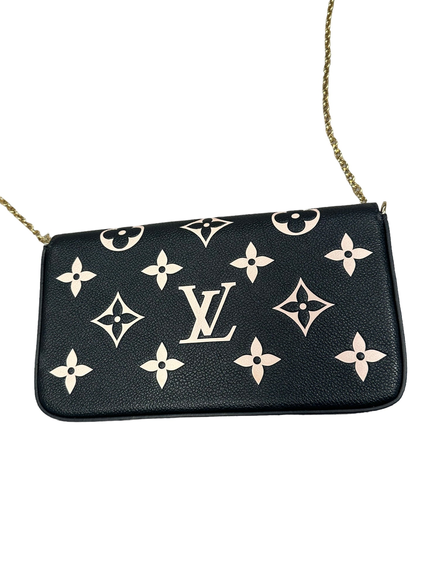 LOUIS VUITTON - Felicie Black Monogram