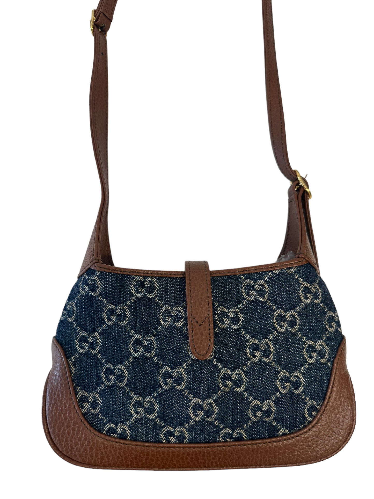GUCCI- Blue Denim Mini Jackie 1961