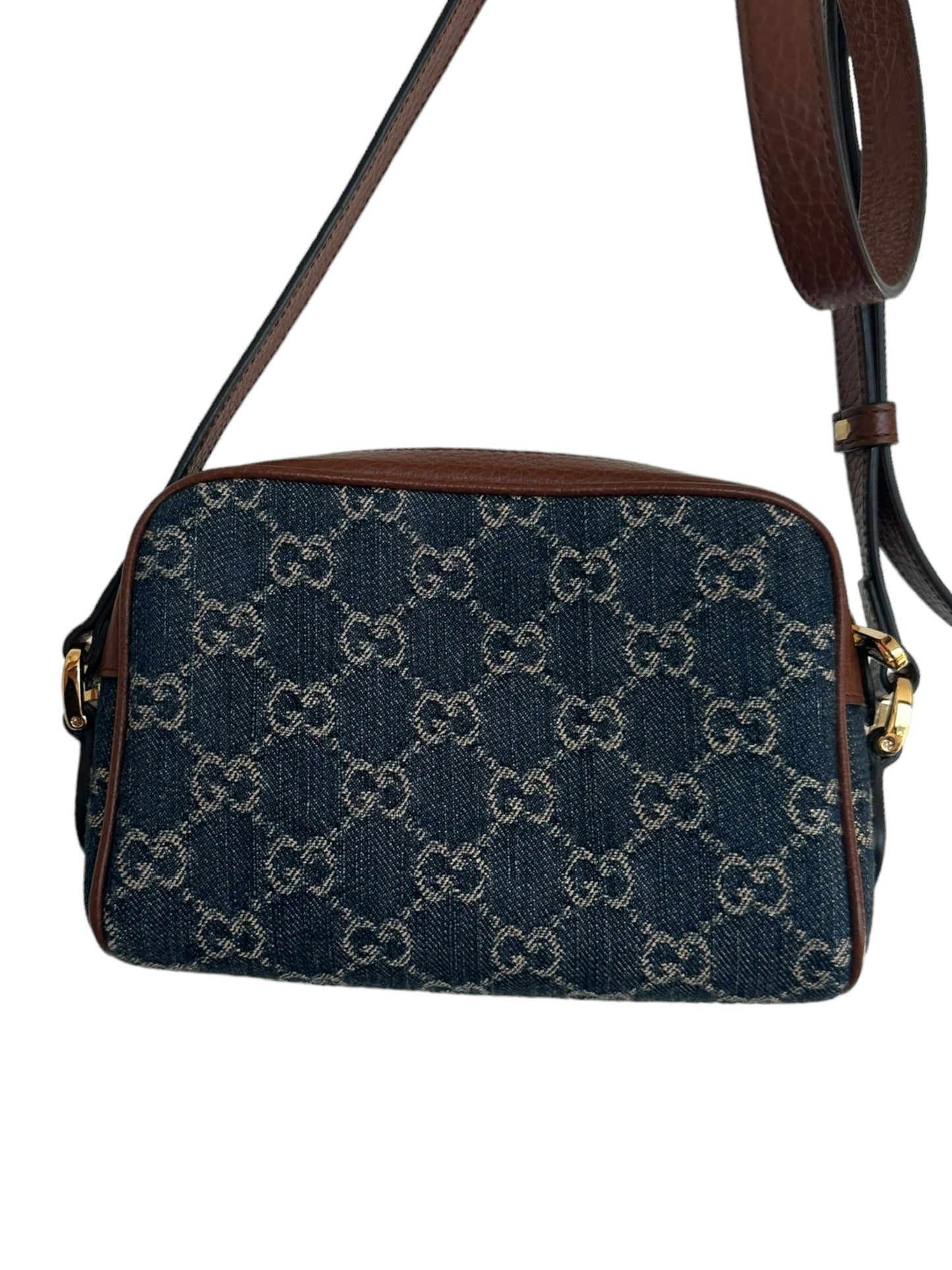 GUCCI - Ophidia Shoulder Bag Denim Mini