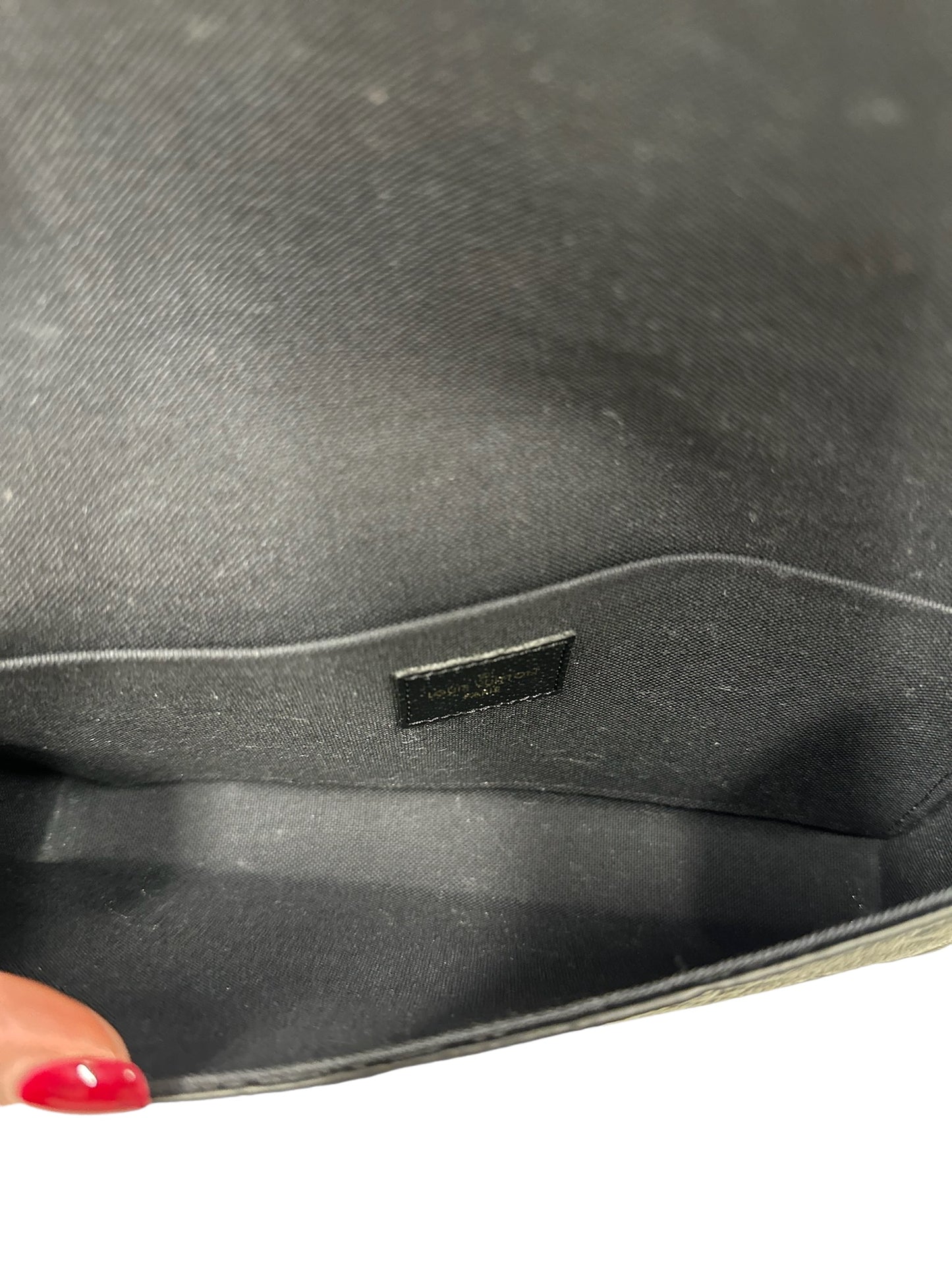 LOUIS VUITTON - Black Monogram Empreinte Felicie Pochette
