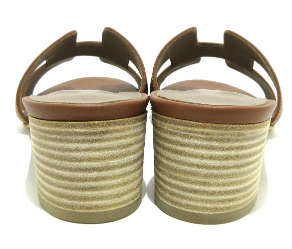 HERMES - Leather Oasis Sandals