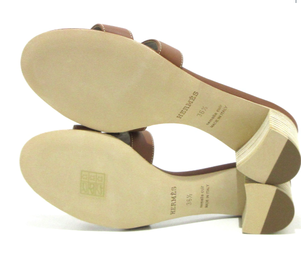 HERMES - Leather Oasis Sandals