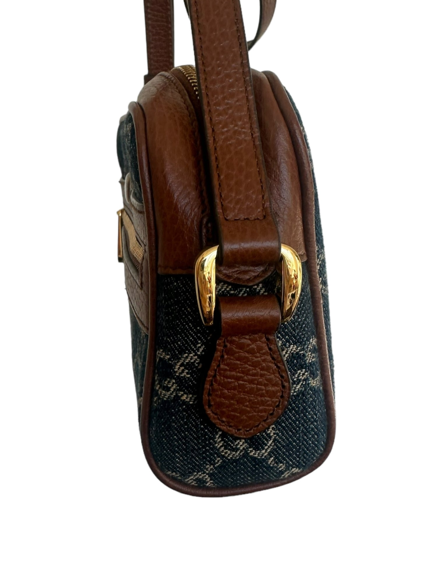 GUCCI - Ophidia Shoulder Bag Denim Mini