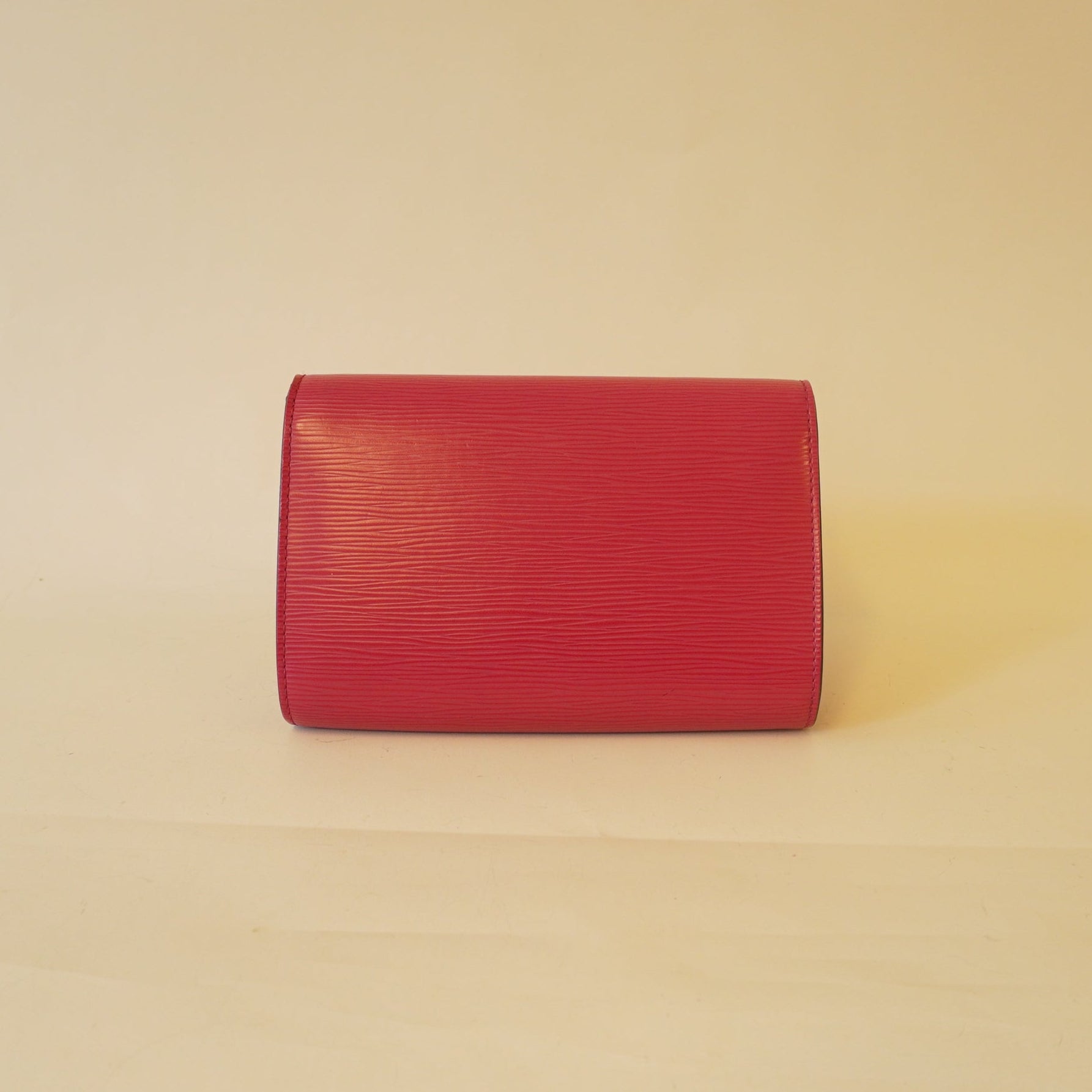 PRE-OWNED LV Hot Pink Epi Louise Strap PM Shoulder Bag