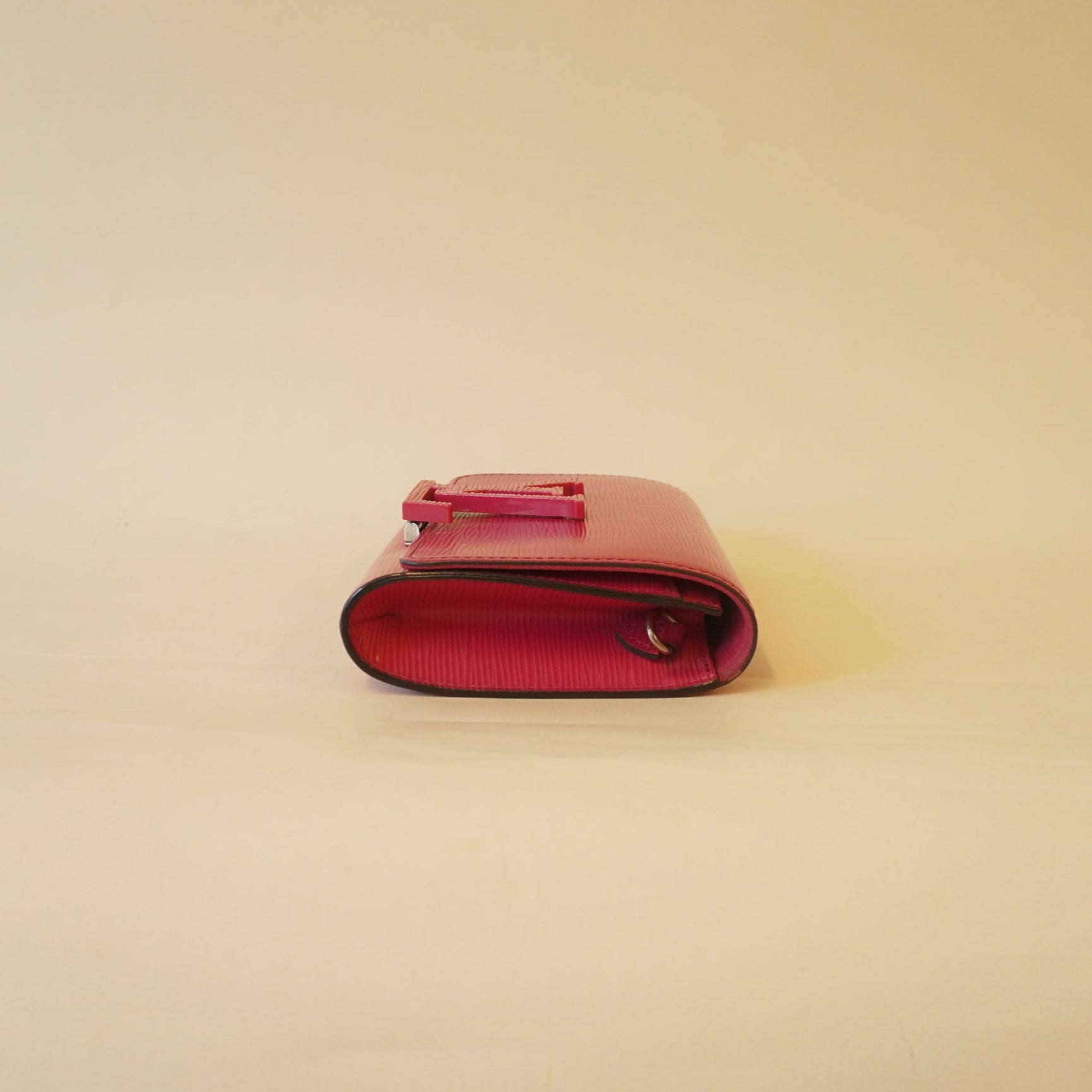 PRE-OWNED LV Hot Pink Epi Louise Strap PM Shoulder Bag