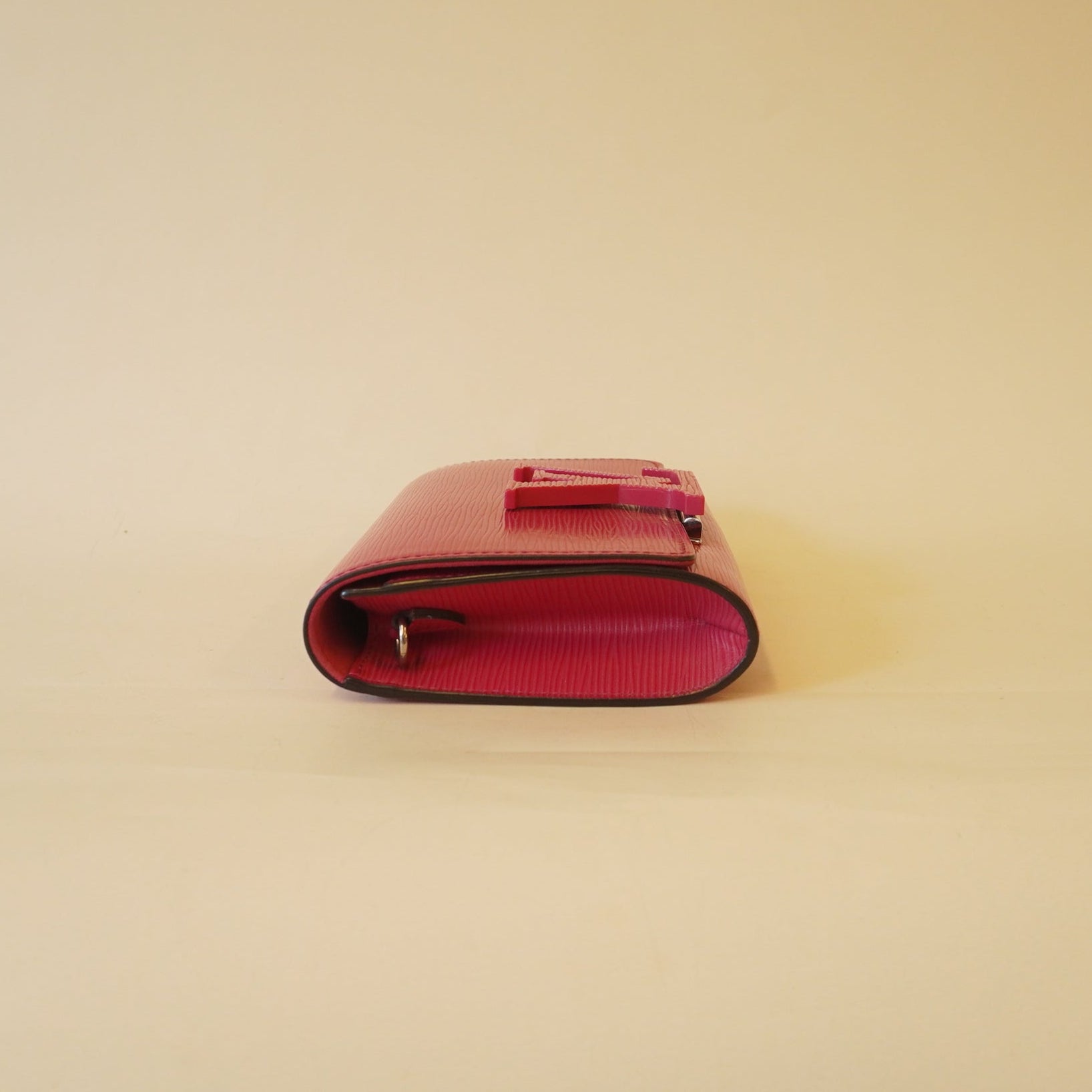 PRE-OWNED LV Hot Pink Epi Louise Strap PM Shoulder Bag