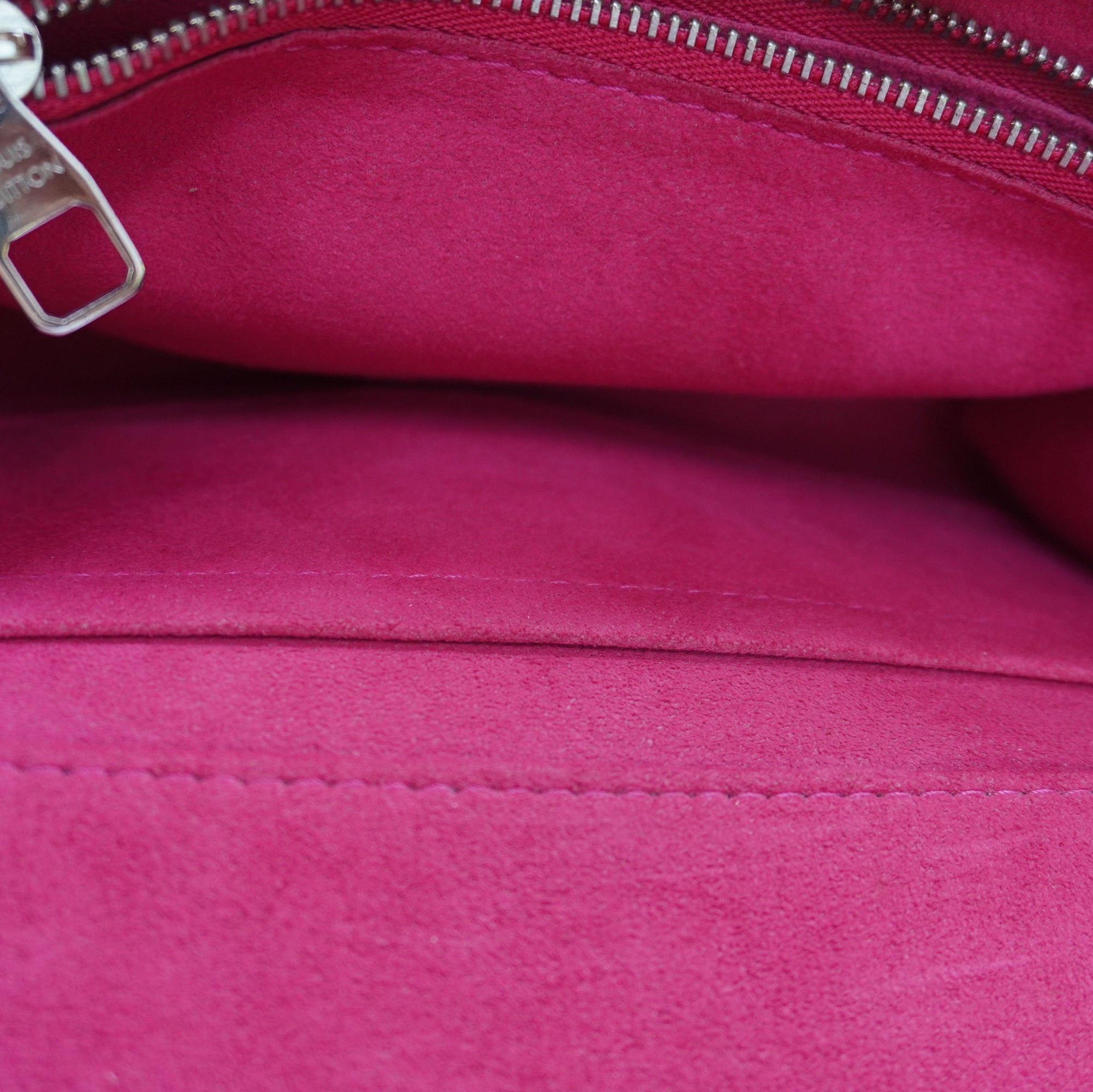 PRE-OWNED LV Hot Pink Epi Louise Strap PM Shoulder Bag