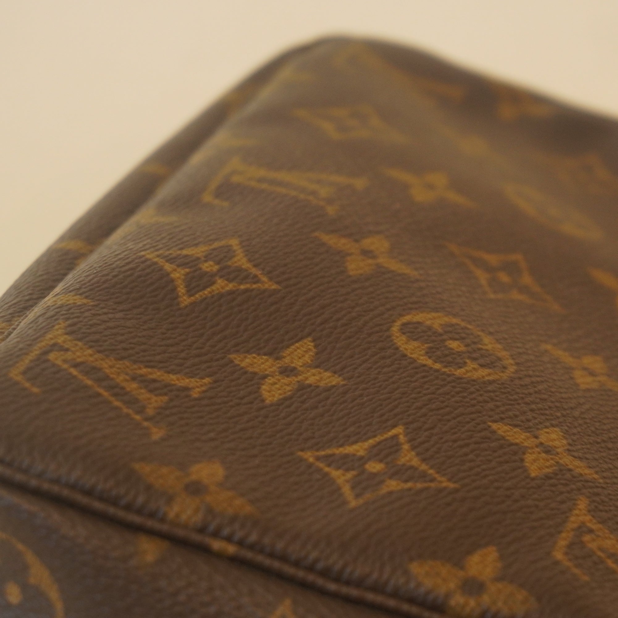 PRE-OWNED LV Monogram Canvas Pochette Hand Bag
