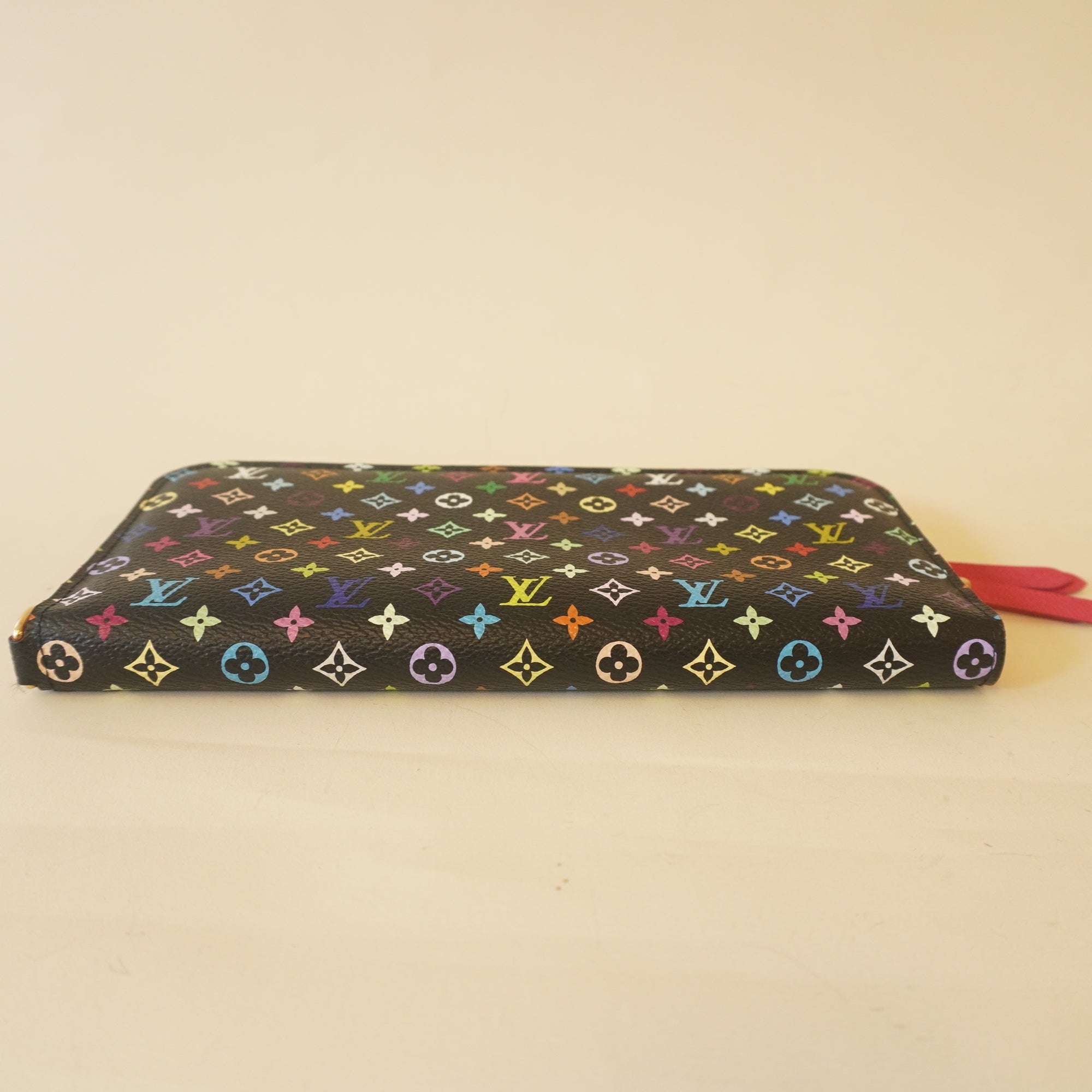 PRE-OWNED Monogram Multicolor Insolite Wallet Black
