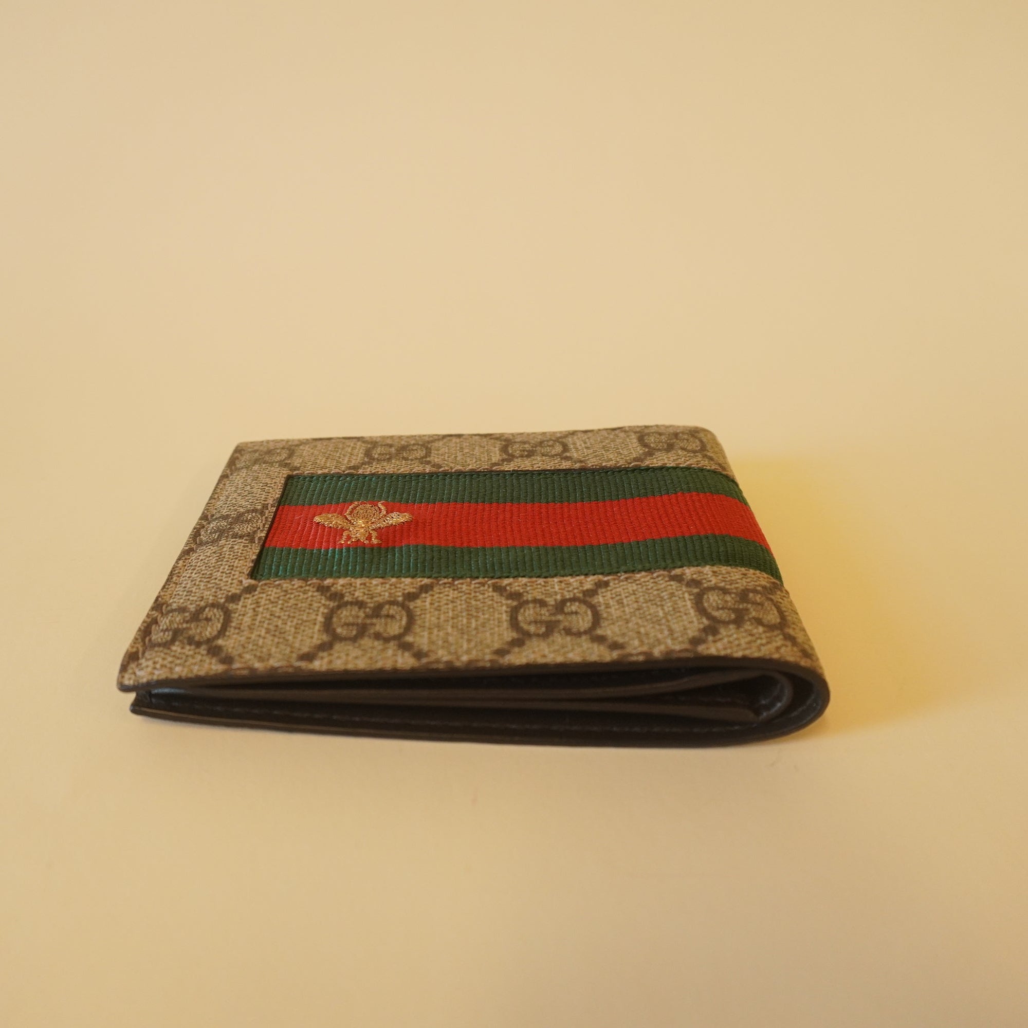 PRE-OWNED Ophidia GG Coated Canvas Wallet