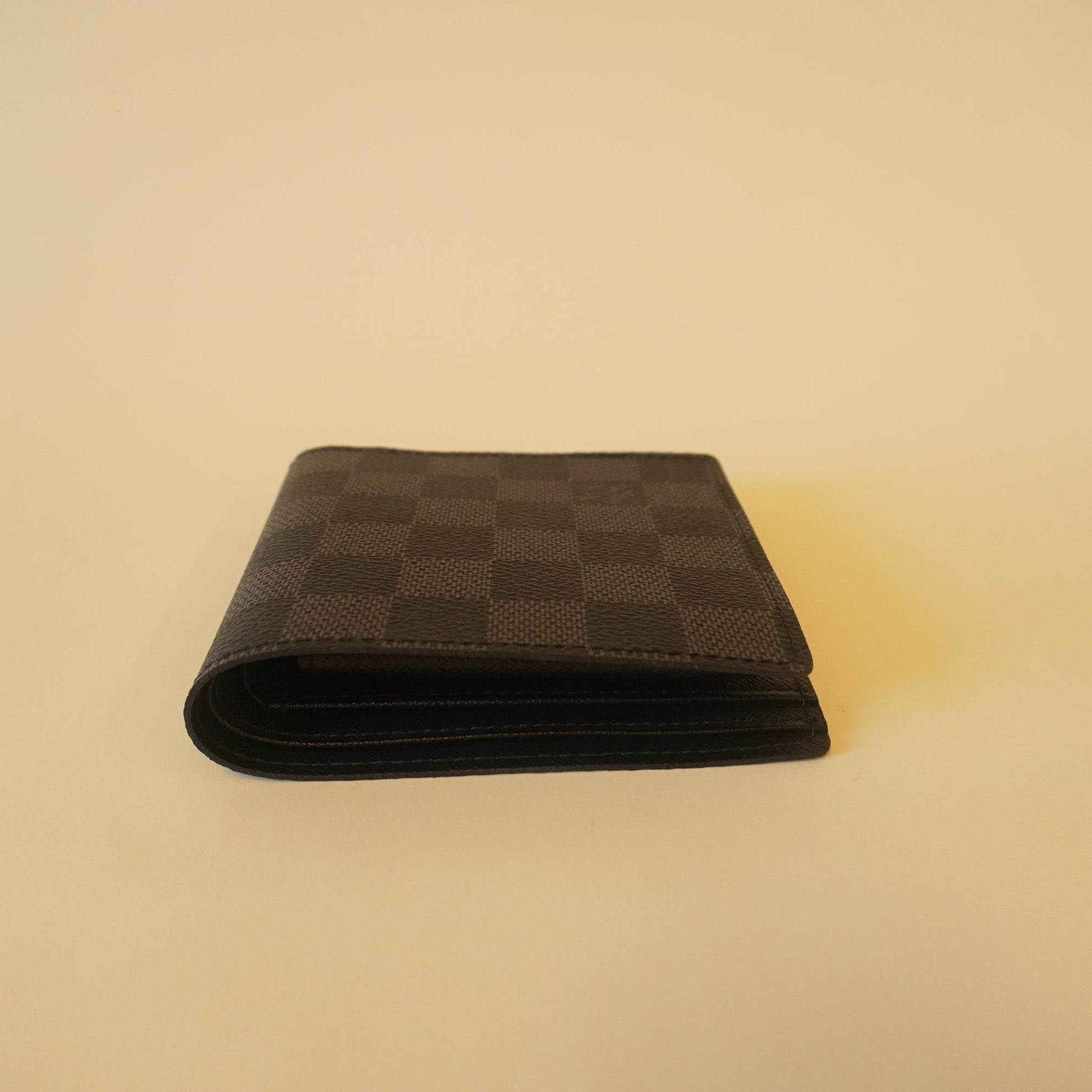 PRE-OWNED Damier Graphite Slender Wallet
