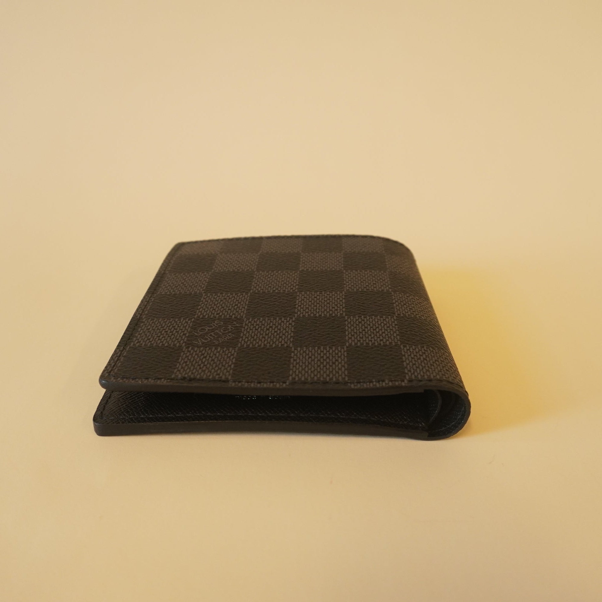 PRE-OWNED Damier Graphite Slender Wallet