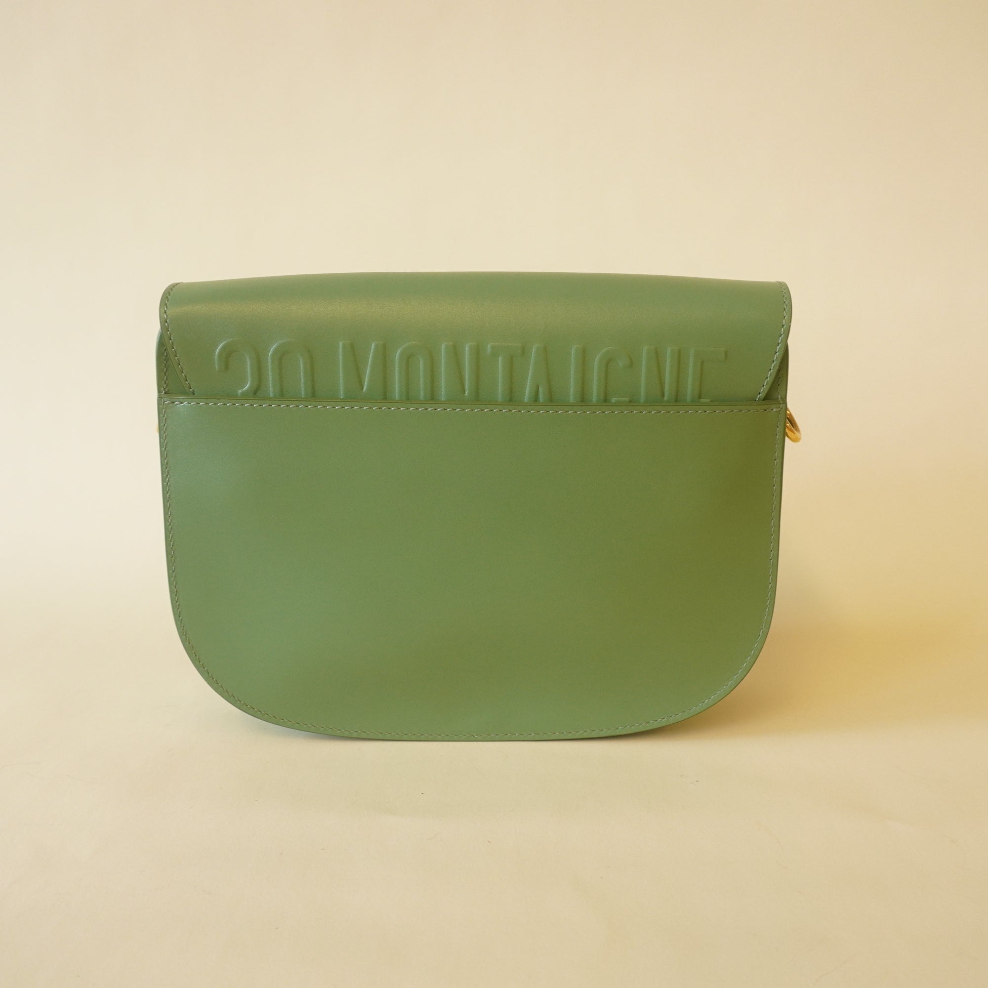 PRE-OWNED Bobby Acqua Calfskin CrossBody Bag