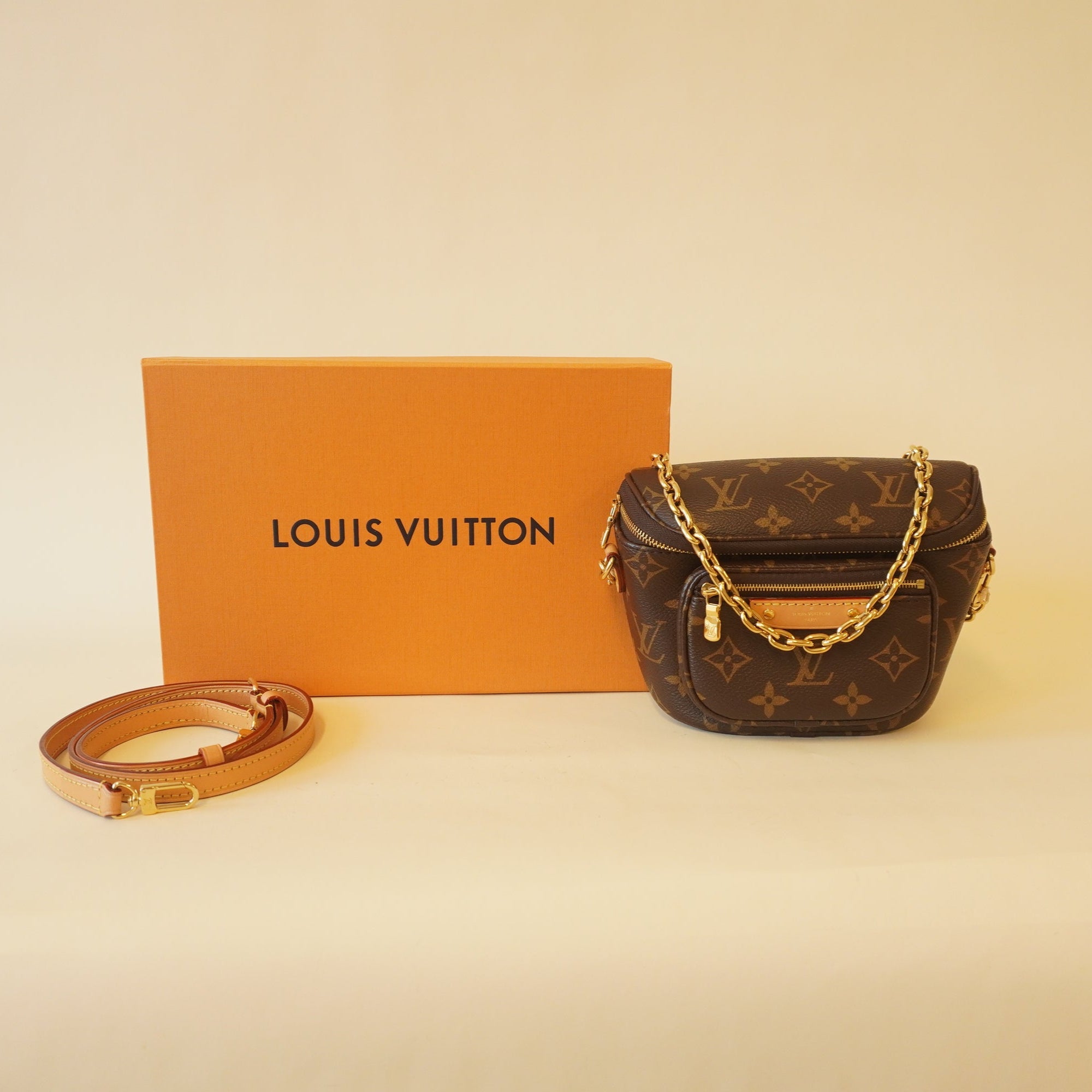 PRE-OWNED Monogram Mini Bumbag