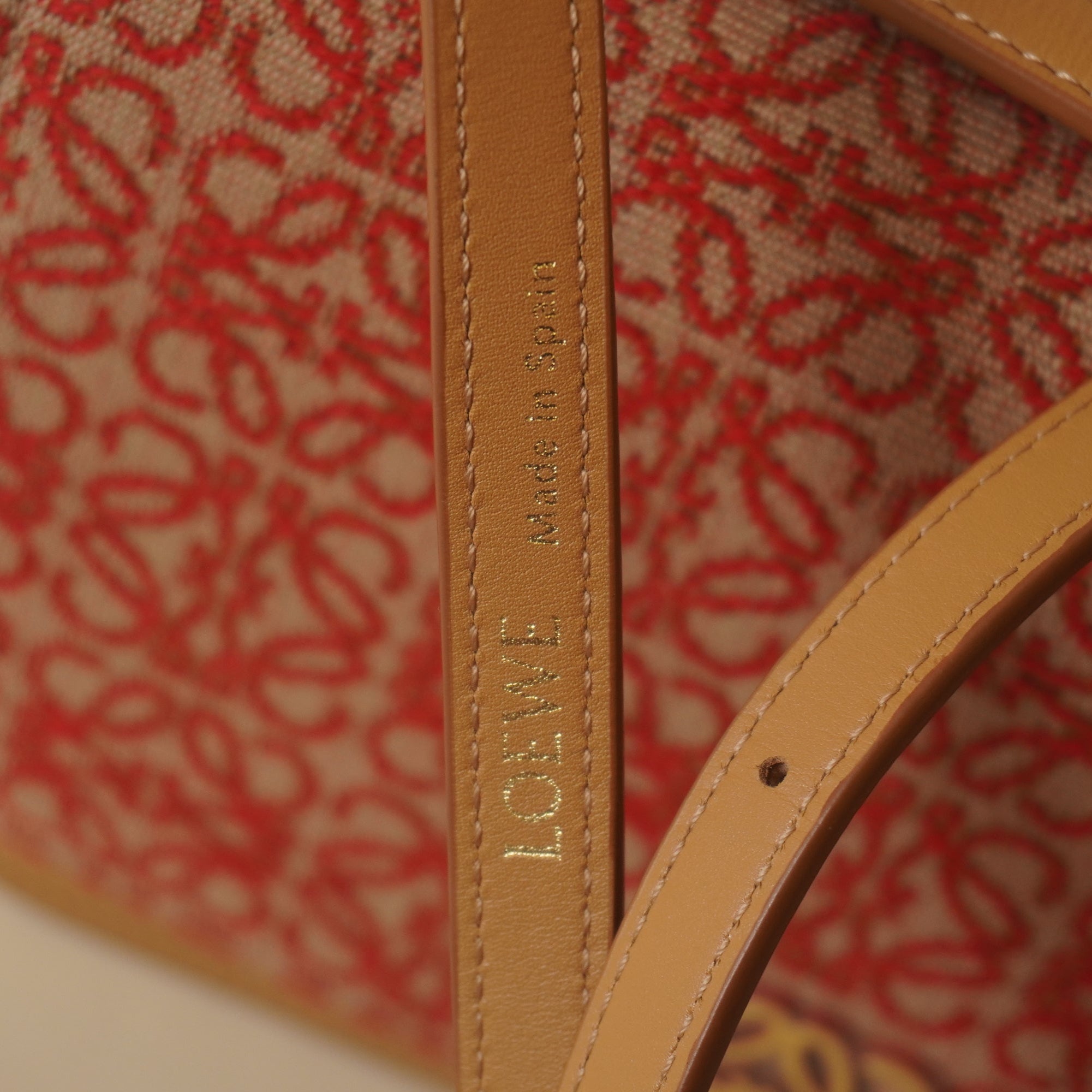 PRE-OWNED Goya Calfskin Crossbody Bag