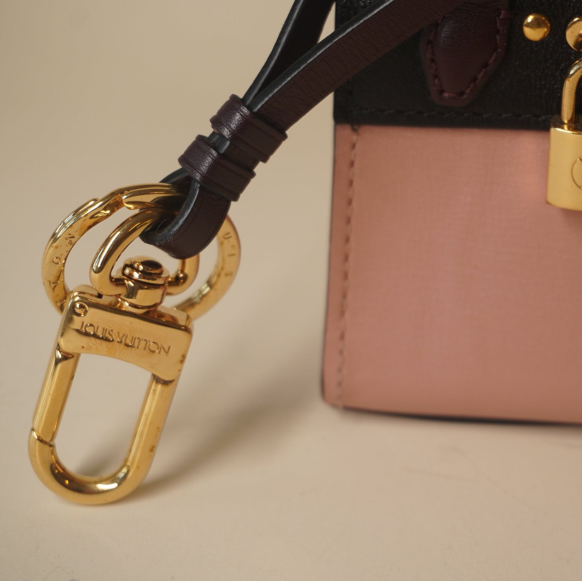 PRE-OWNED LV City Steamer Bag Charm
