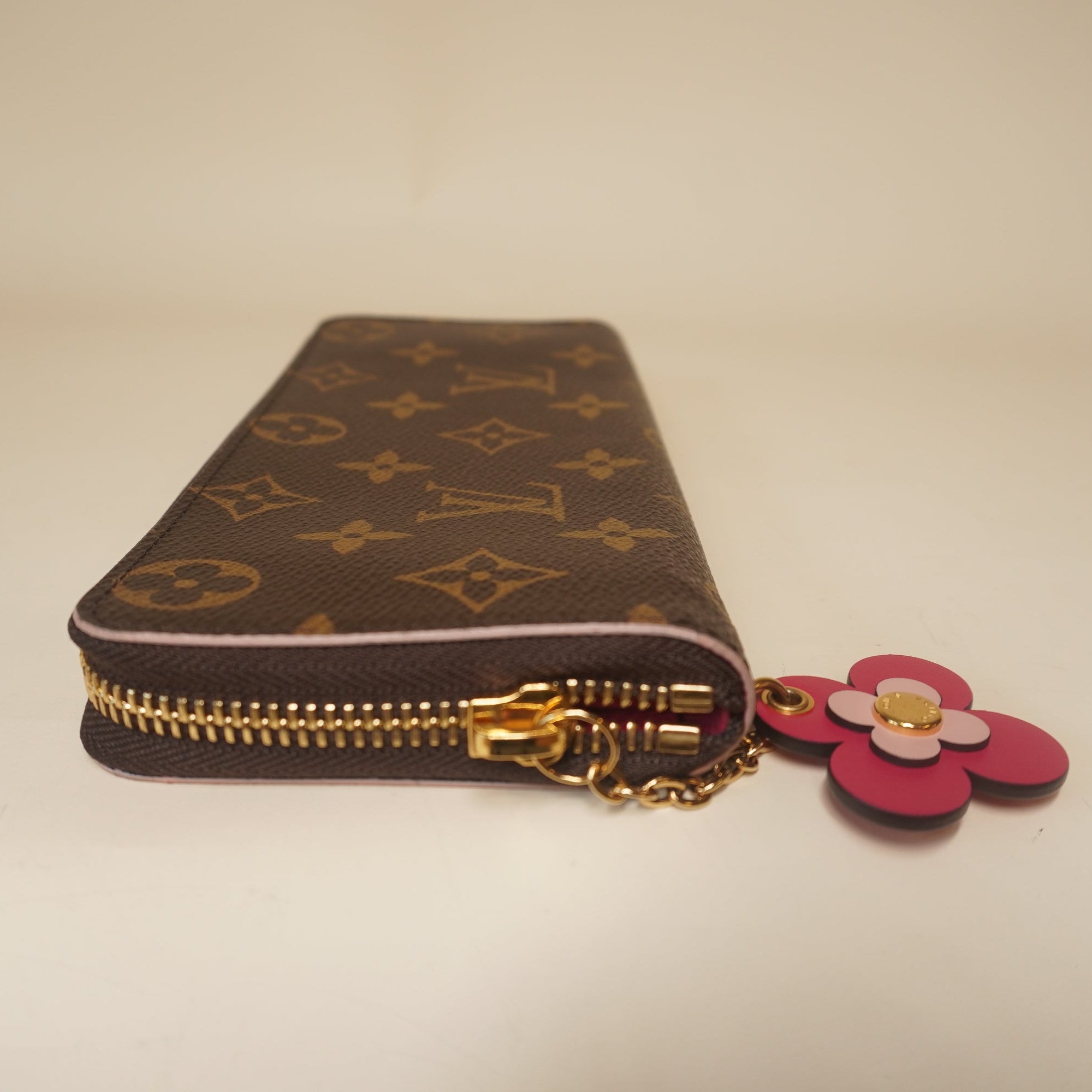 PRE-OWNED Monogram Blooming Flowers Clemence Wallet