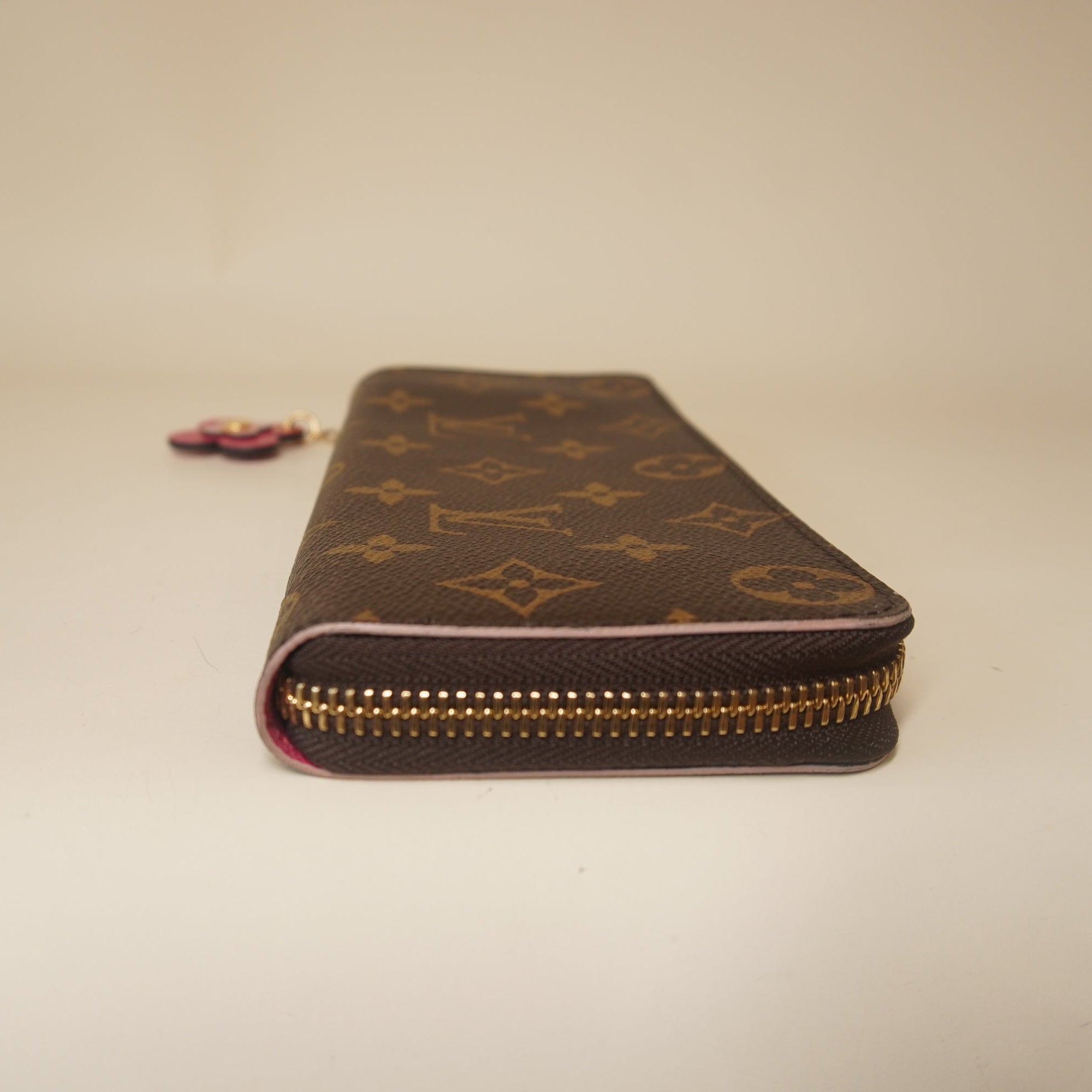 PRE-OWNED Monogram Blooming Flowers Clemence Wallet